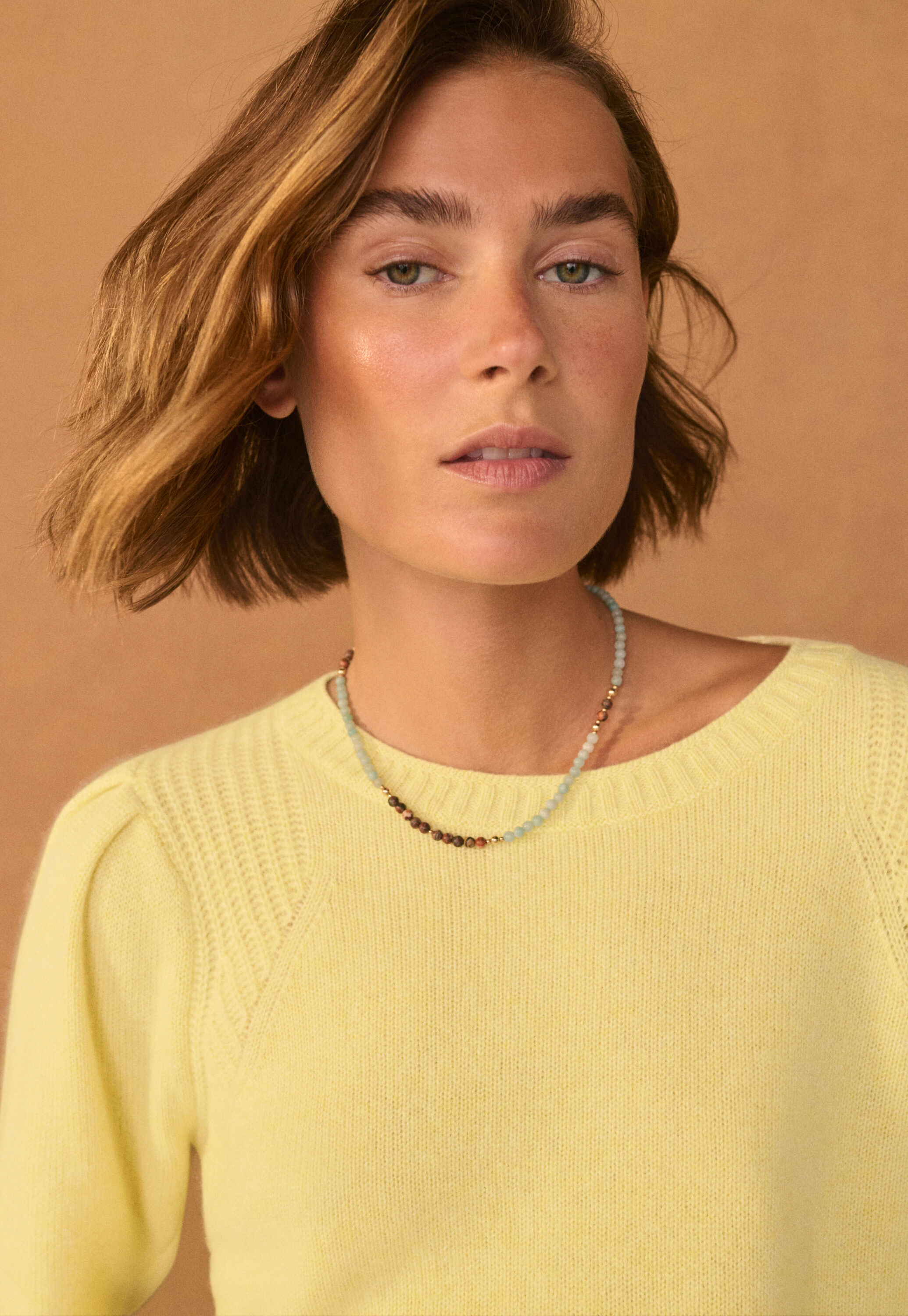 Pullover mit Puff&auml;rmeln