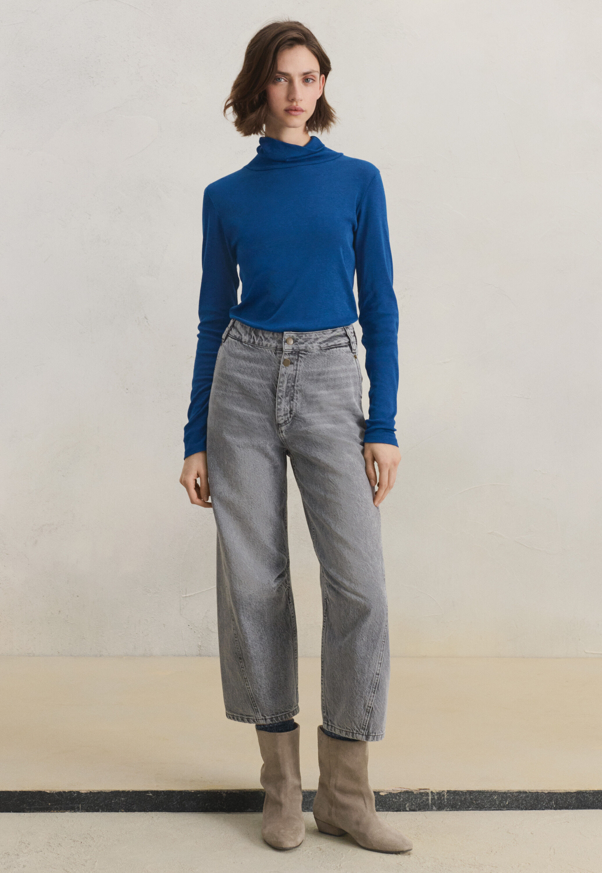 Horseshoe Jeans, Graue Waschung, large
