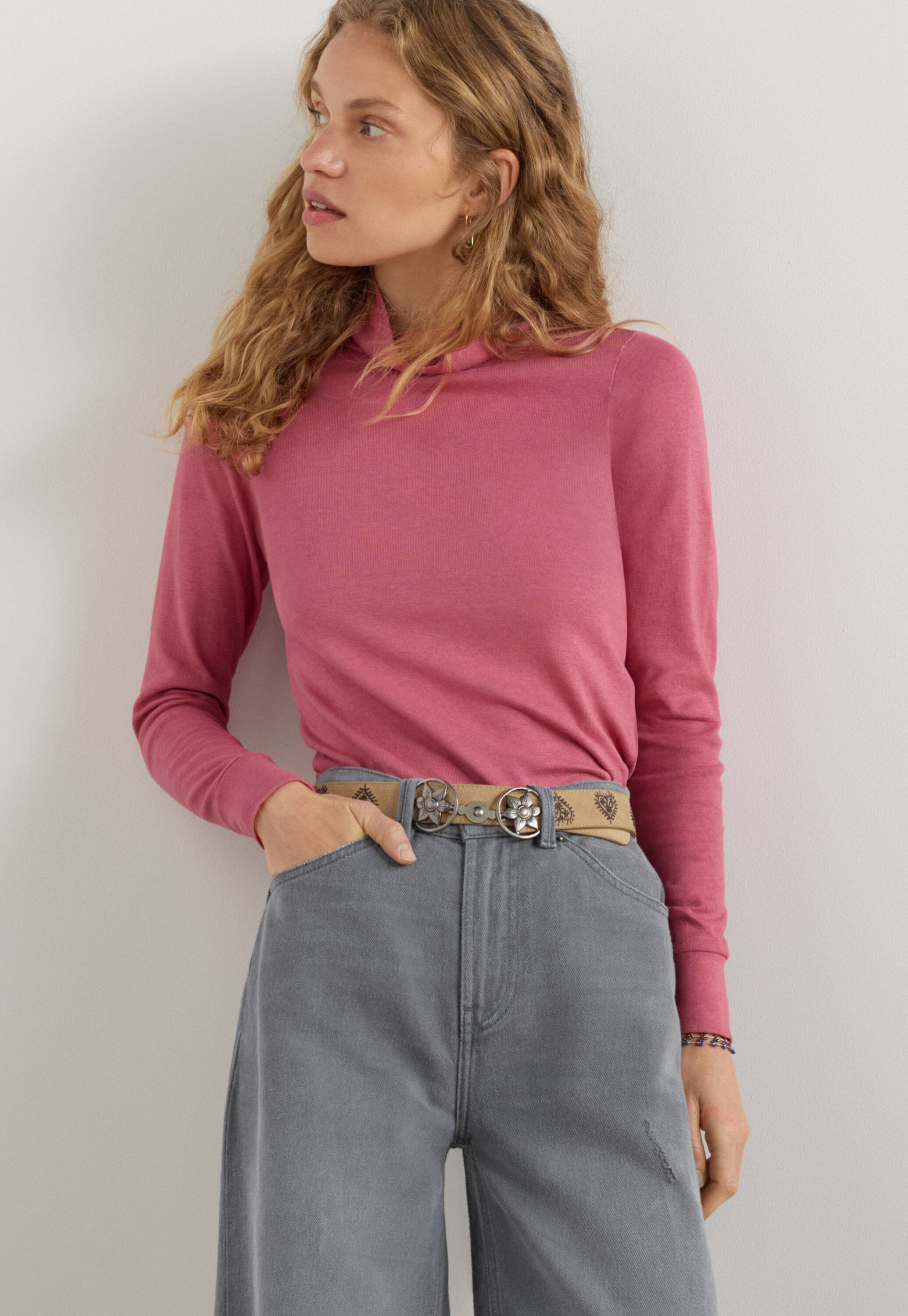 Rollkragentop, Rauchiges Ros&eacute;, large