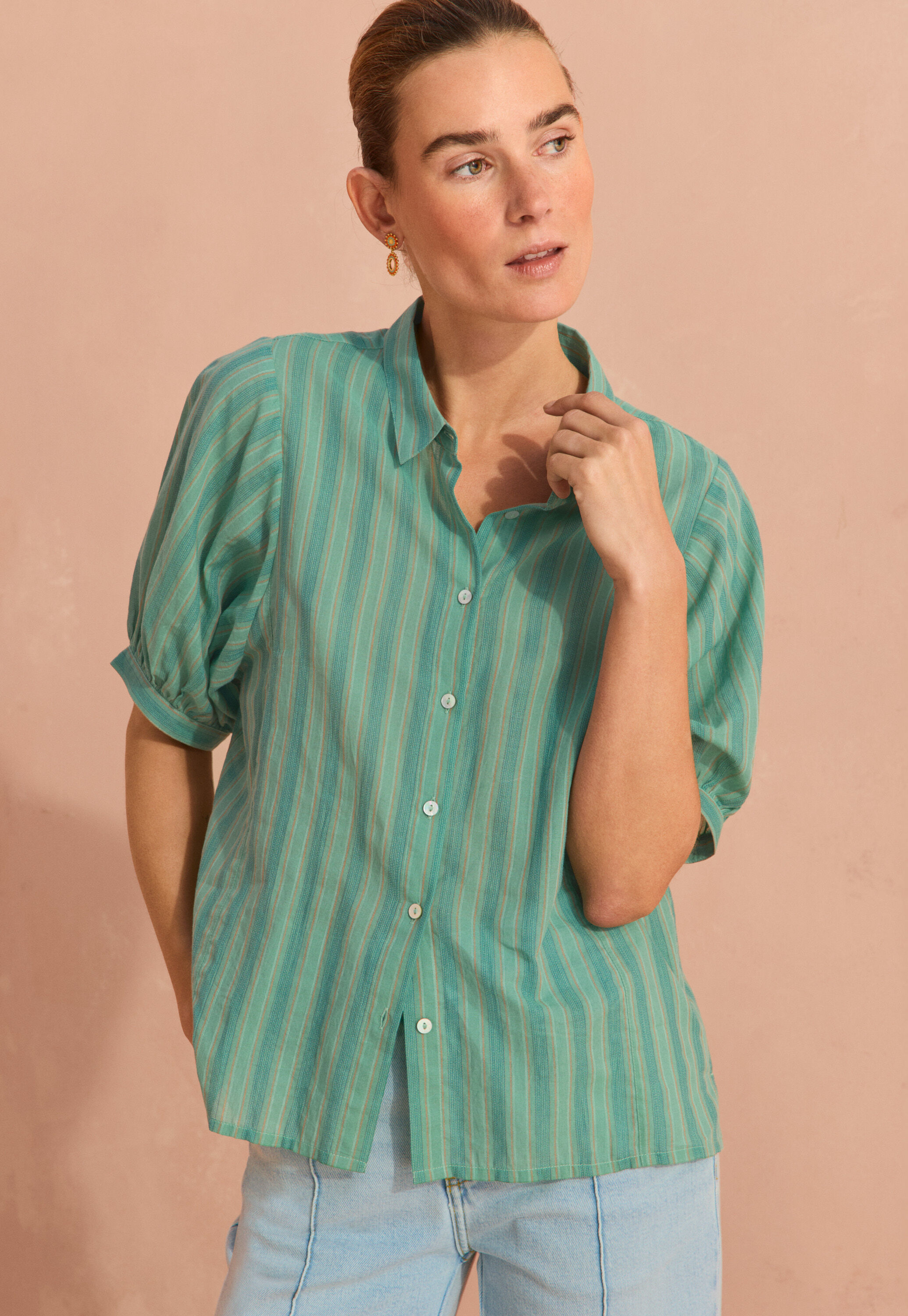 Gestreifte Bluse