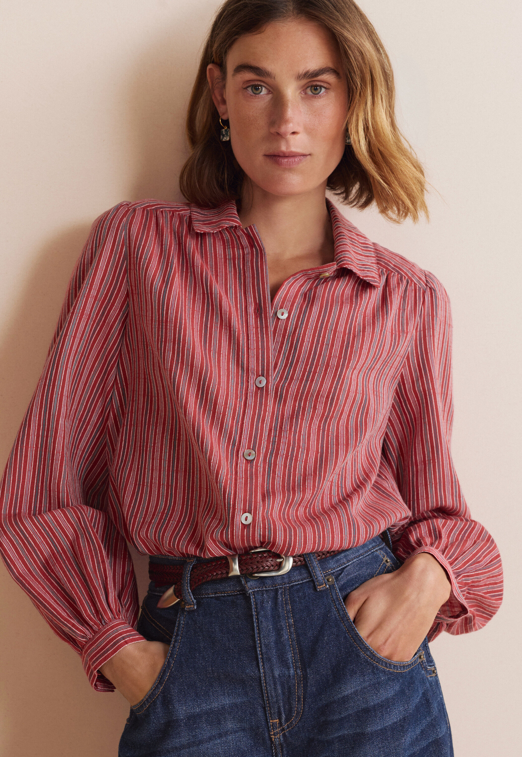 Gestreifte Bluse
