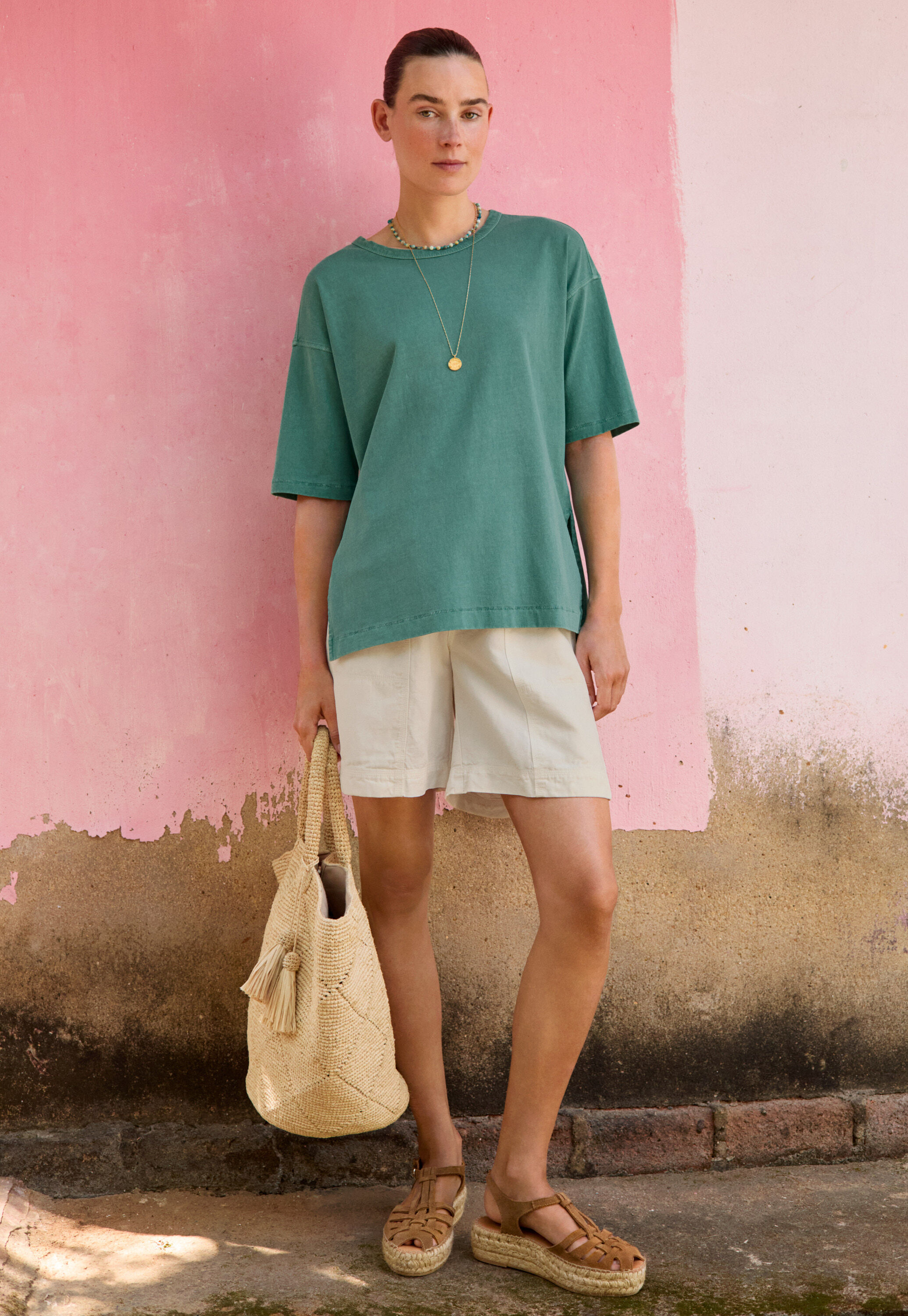 Safari-Shorts, Elfenbein, large