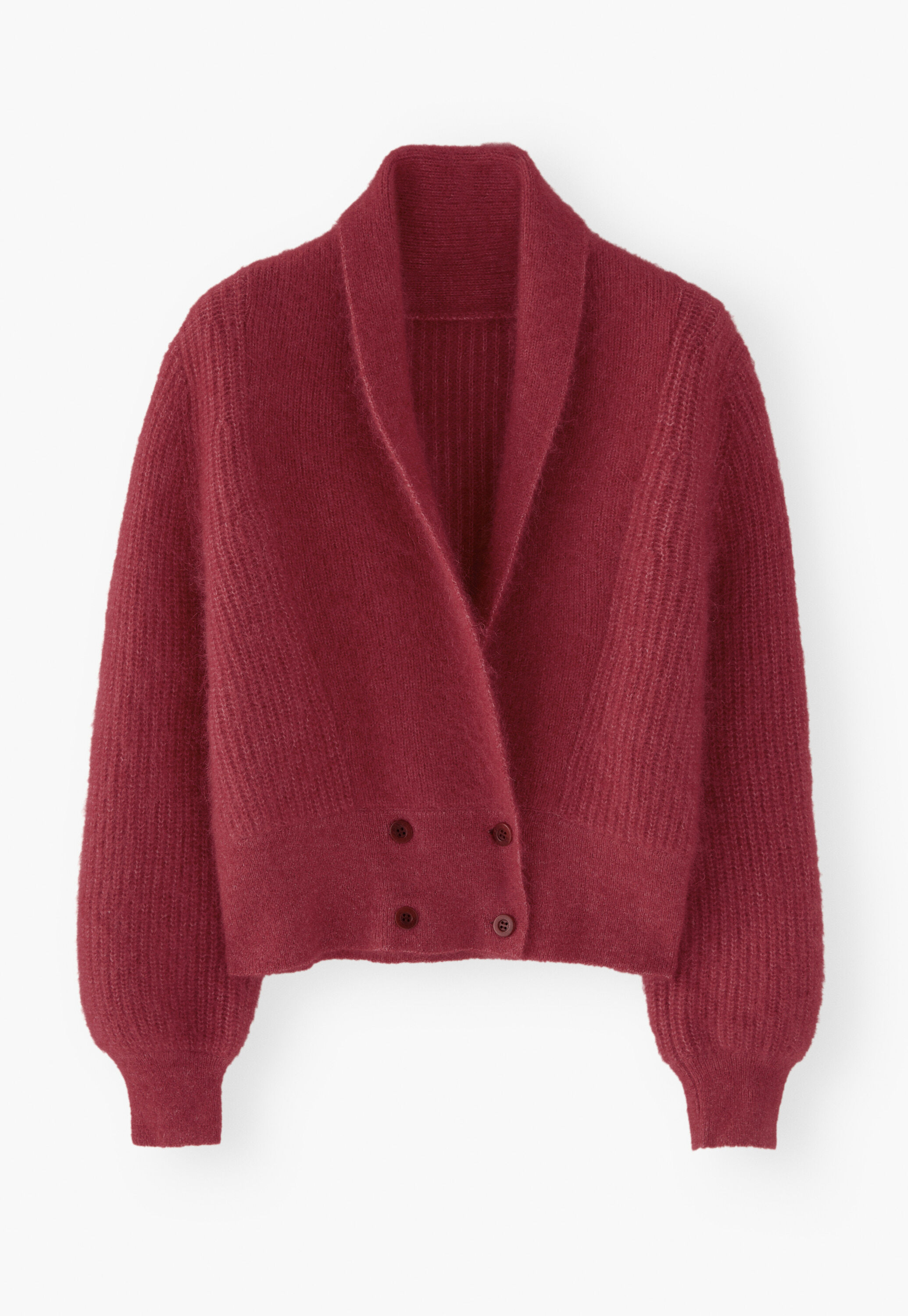 Cardigan mit Schalkragen