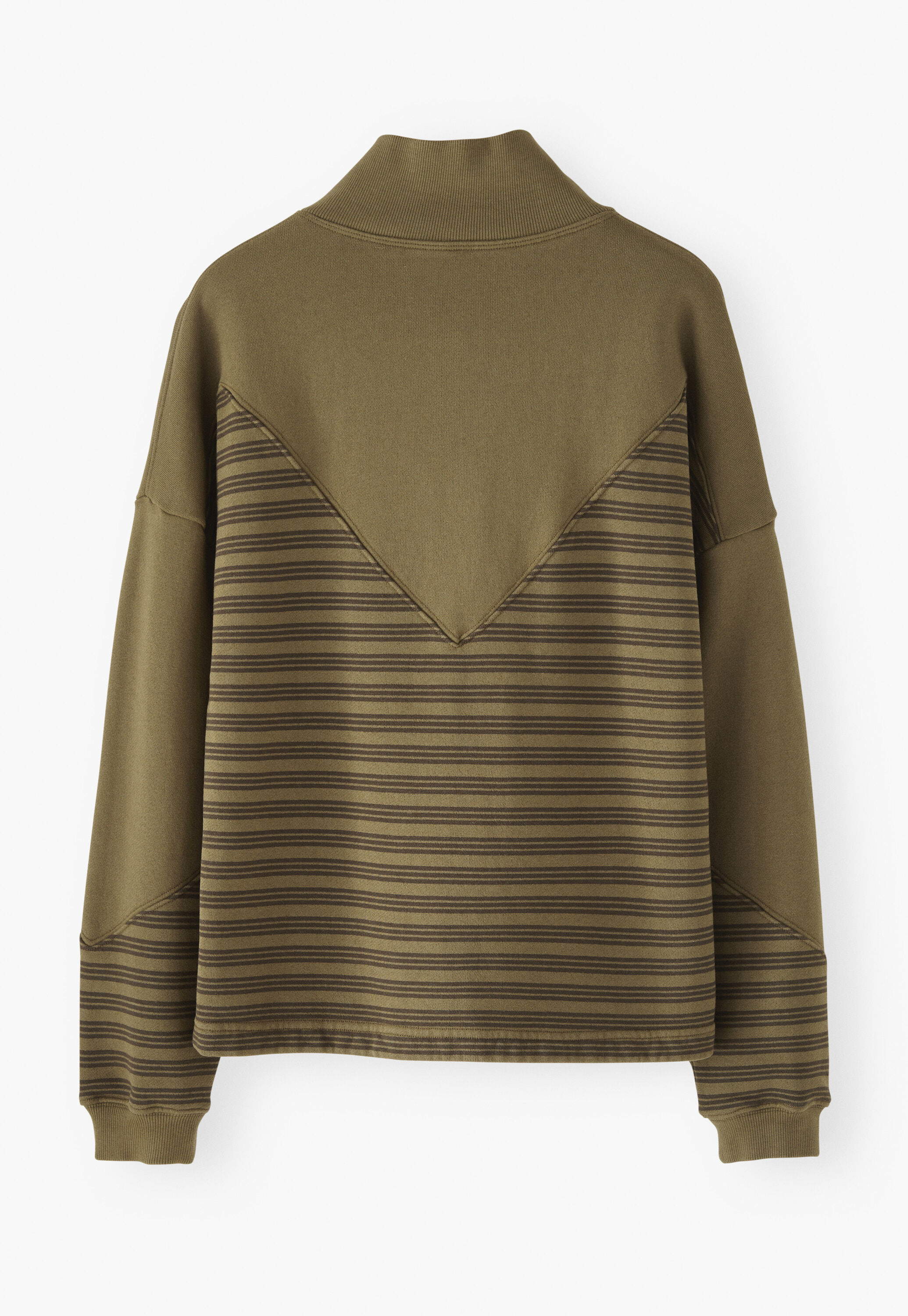 Sweatshirt mit Streifen