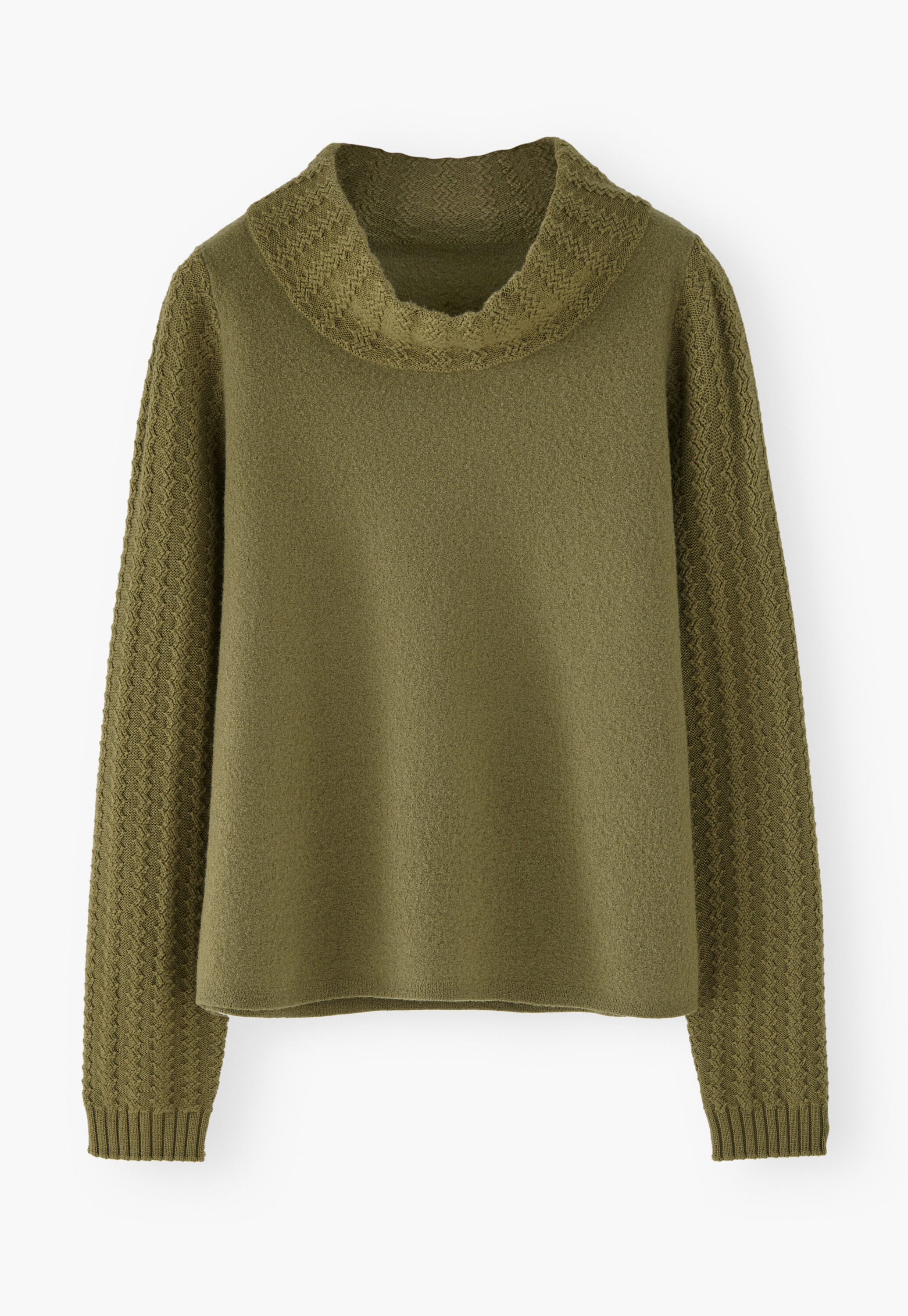Pullover mit Strickmusterdetails