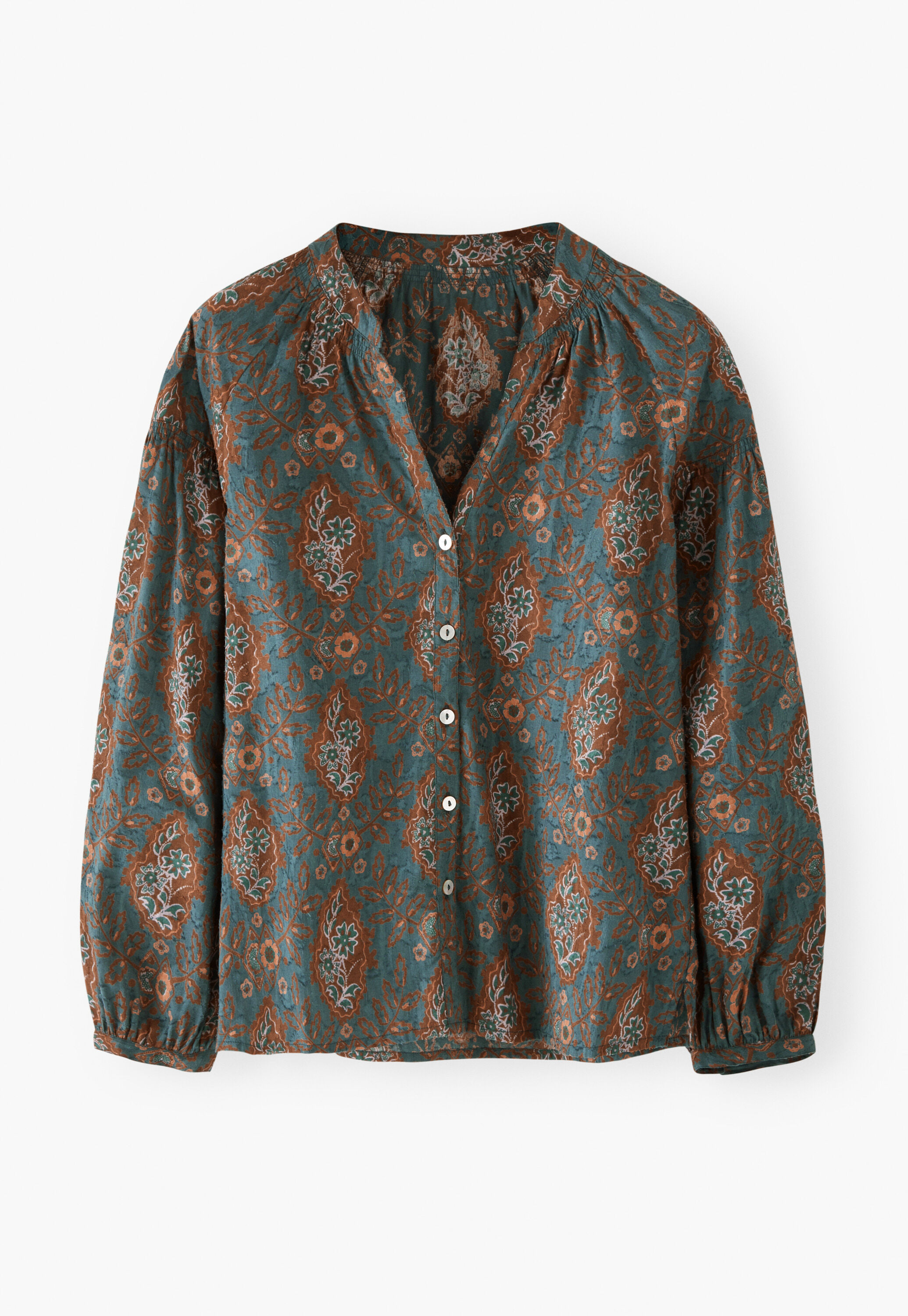 Bluse mit Print