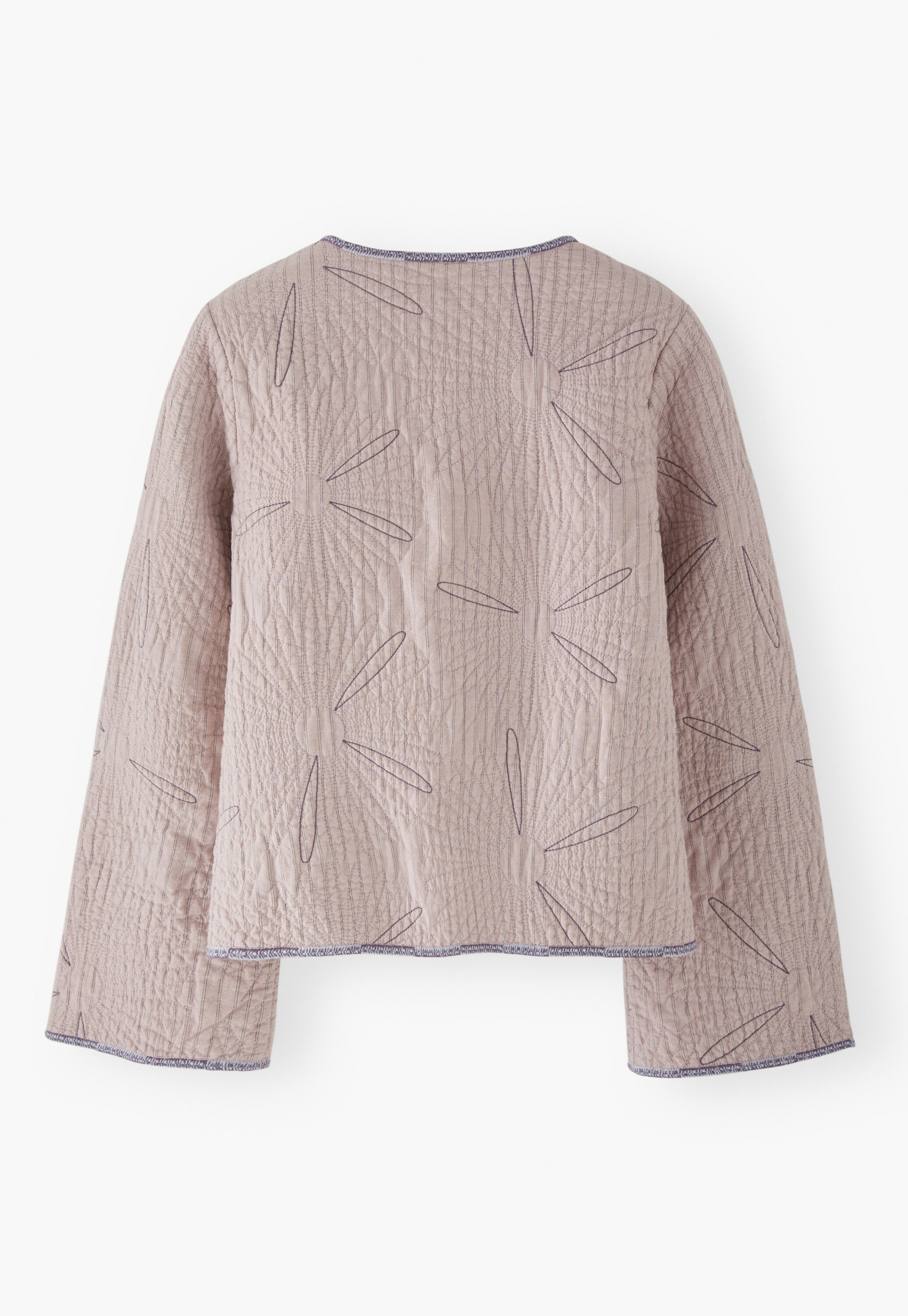 Steppjacke mit G&auml;nsebl&uuml;mchen