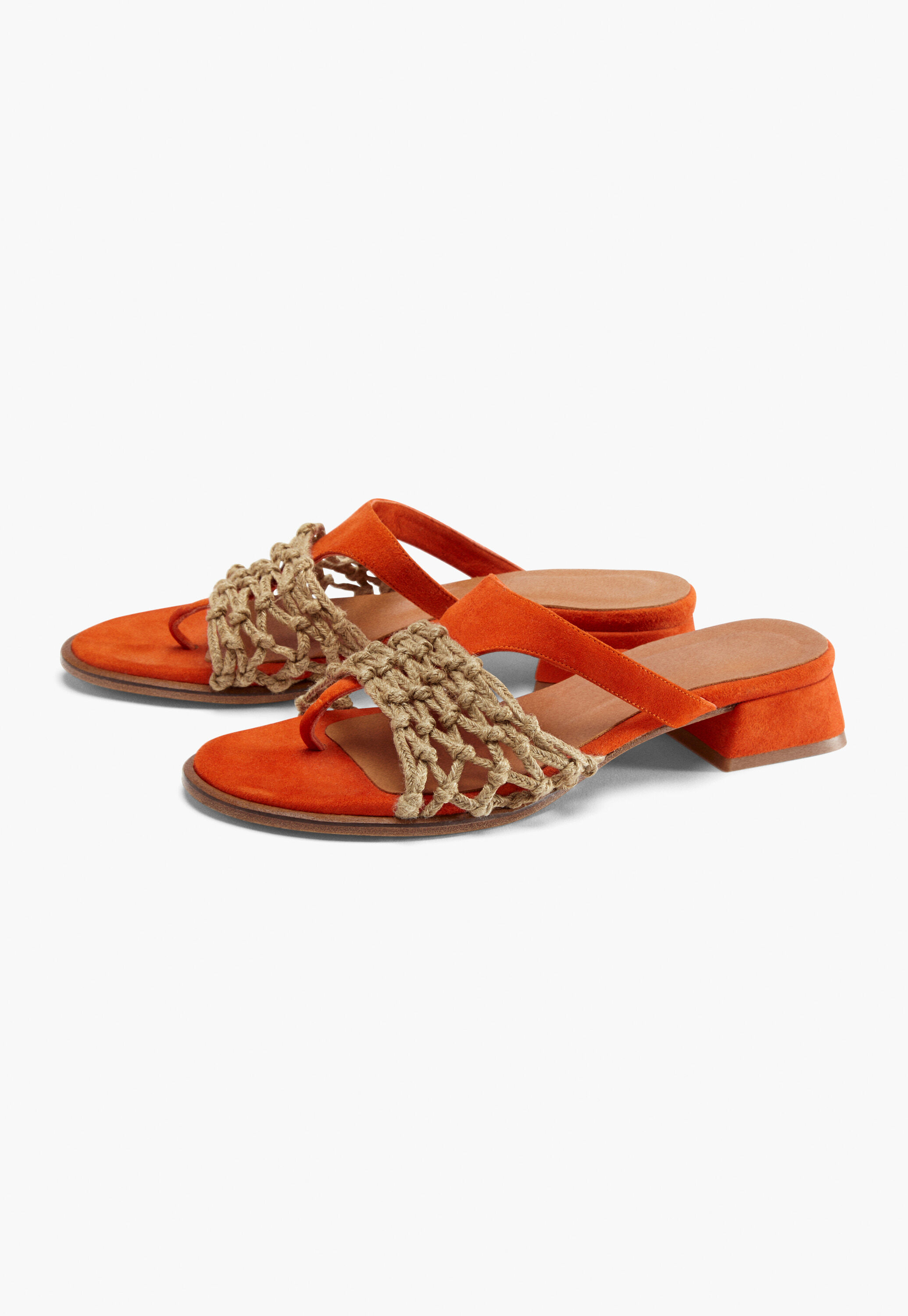 Sandalen mit offener Zehenpartie