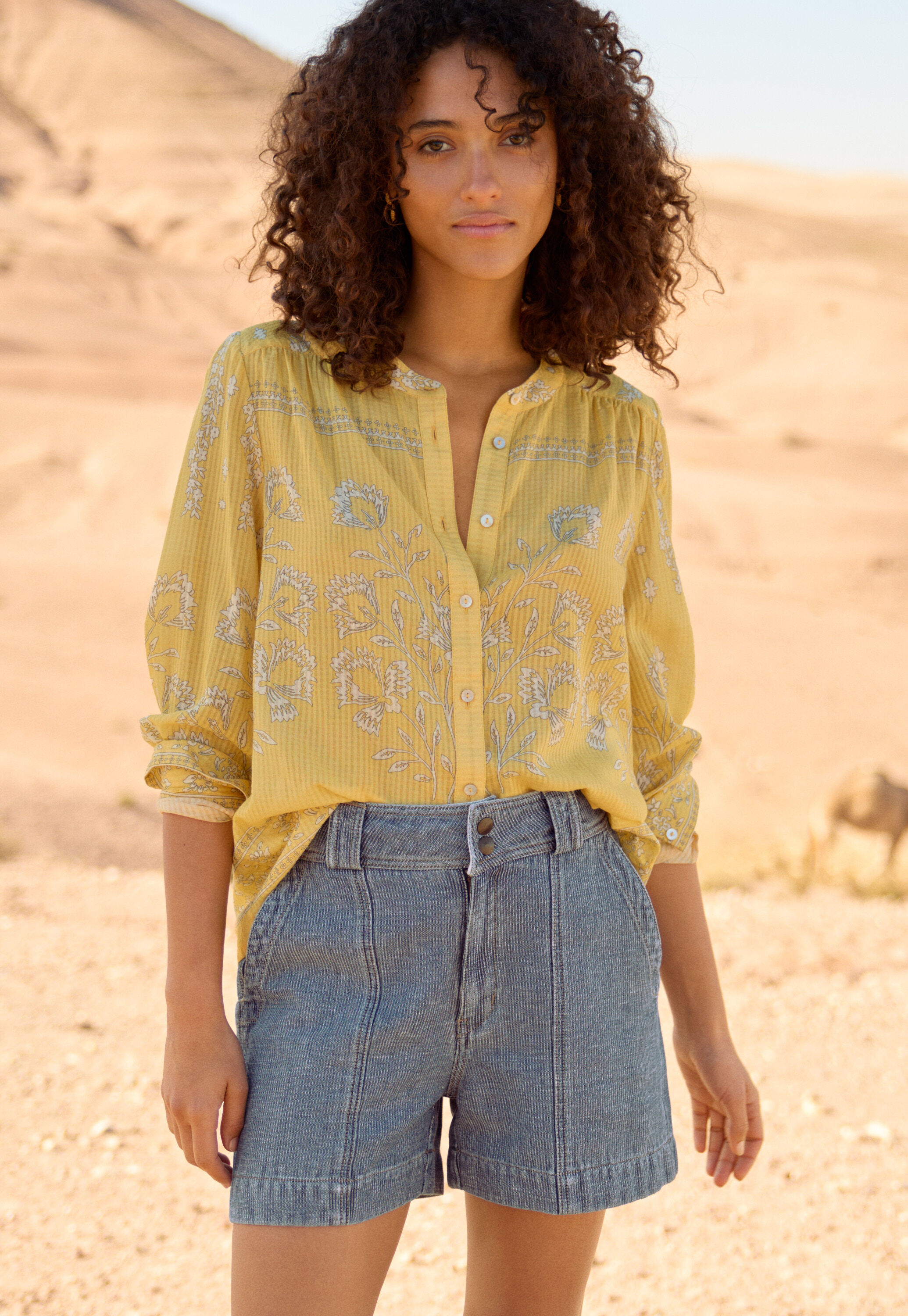 Bestickte Bluse