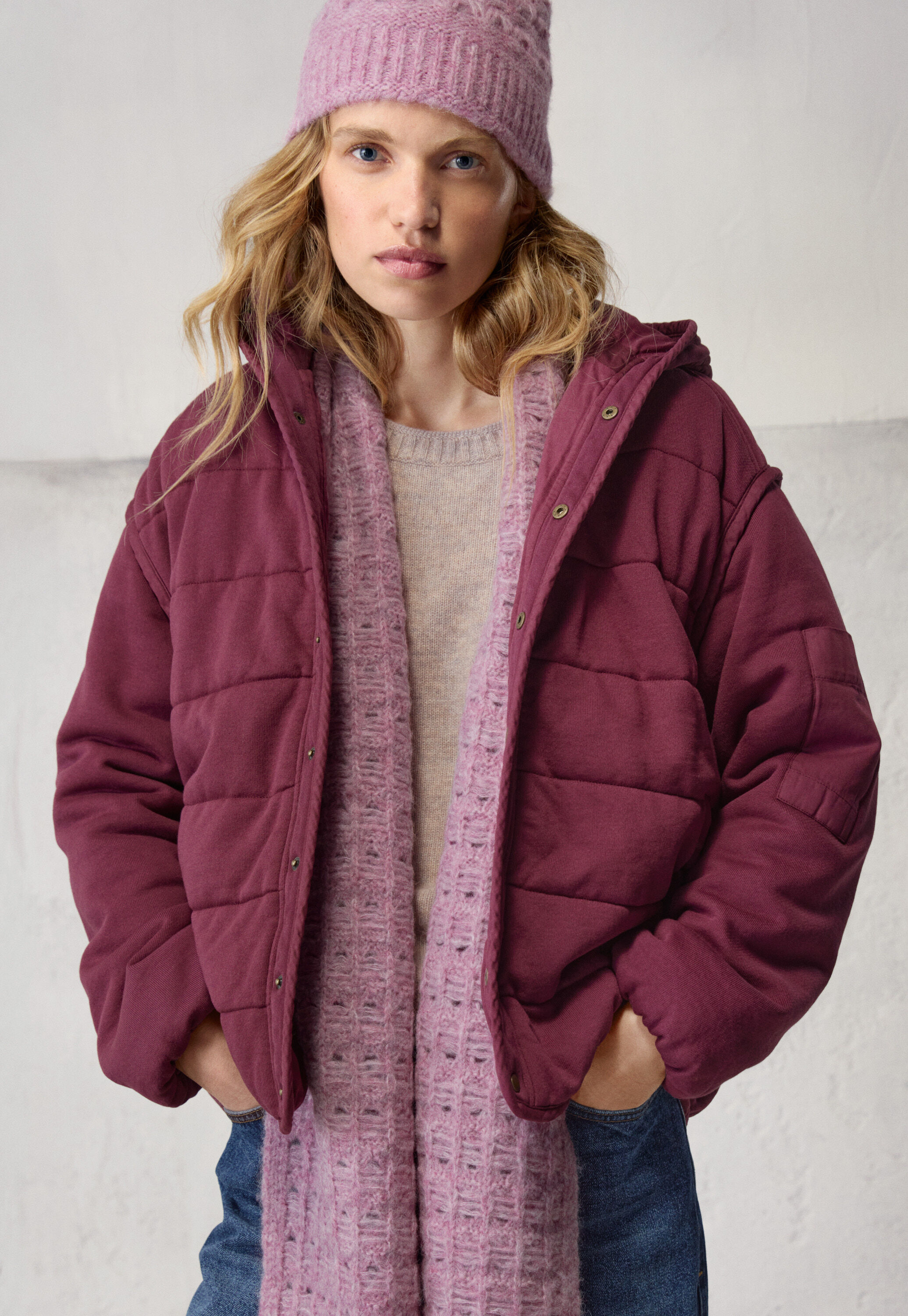 Gesteppte Jacke