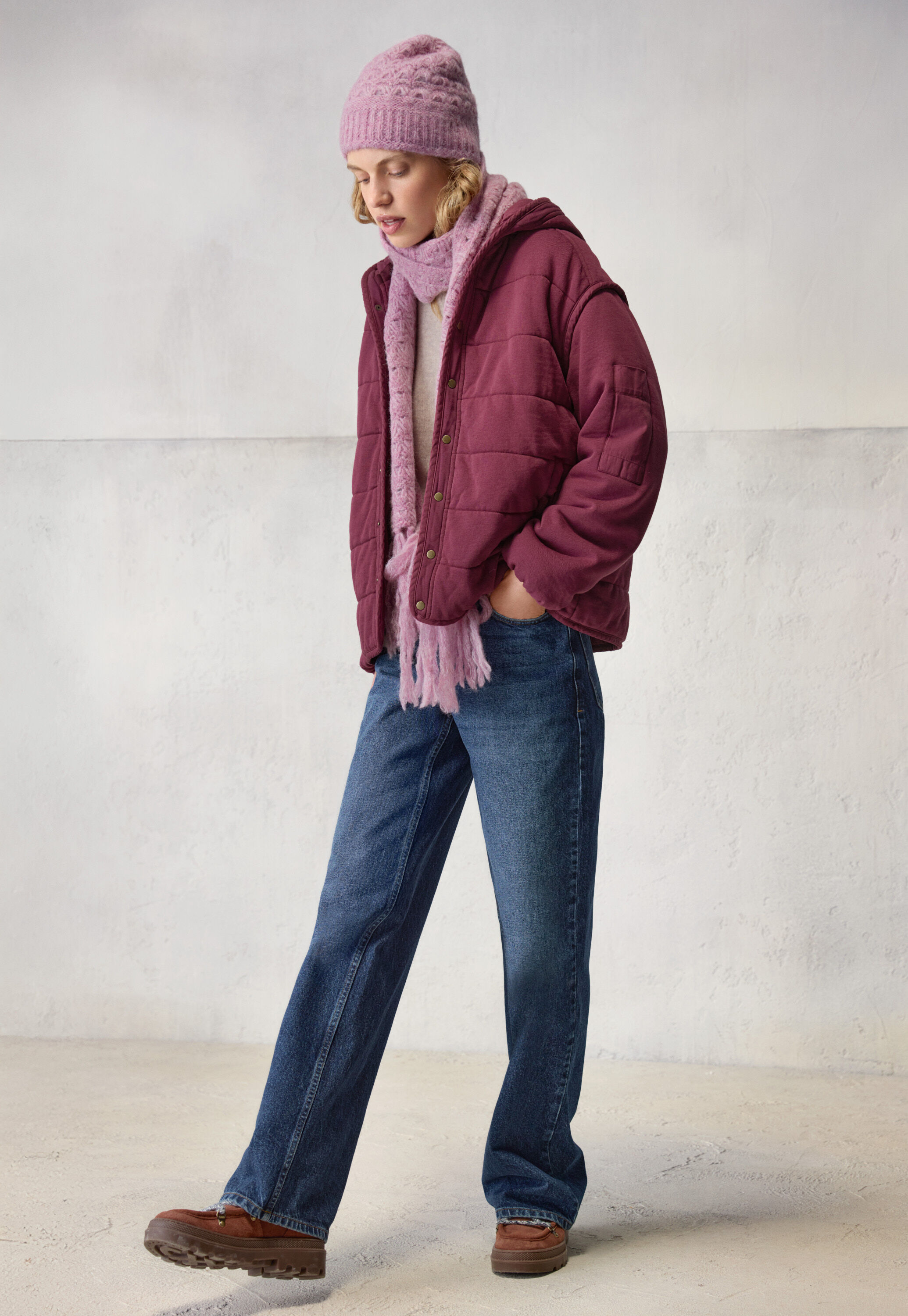 Gesteppte Jacke