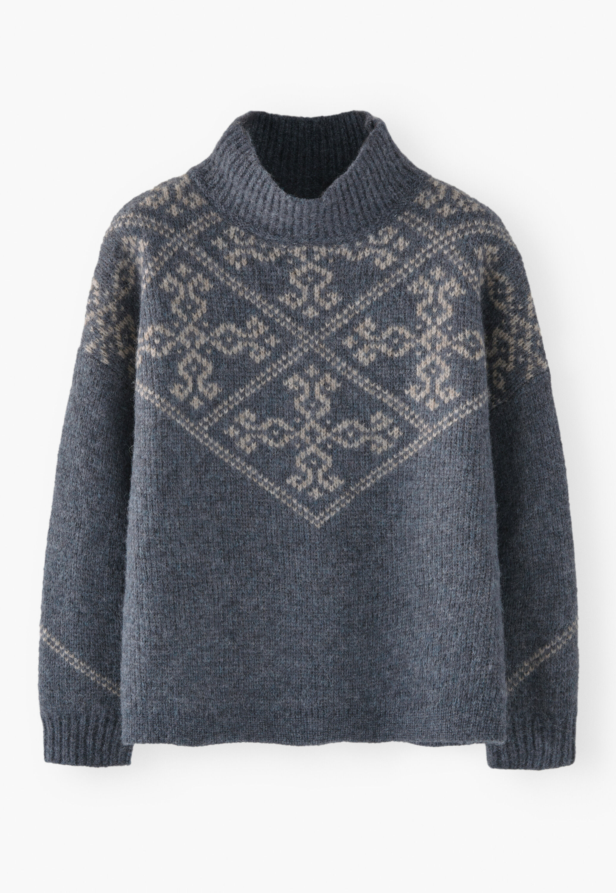 Jacquard-Pullover