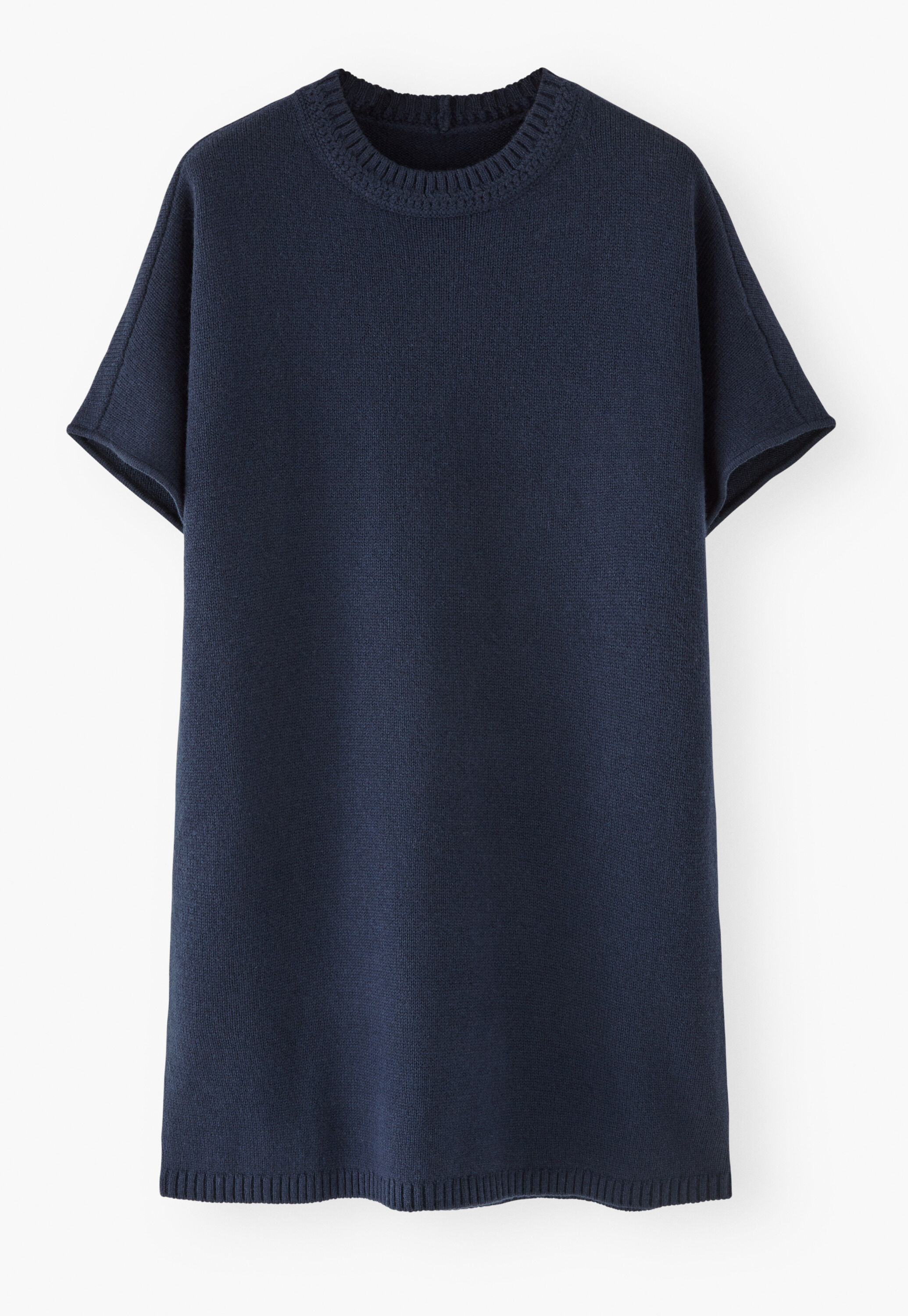 Strickkleid mit Dolman-&Auml;rmeln, Indigo, large