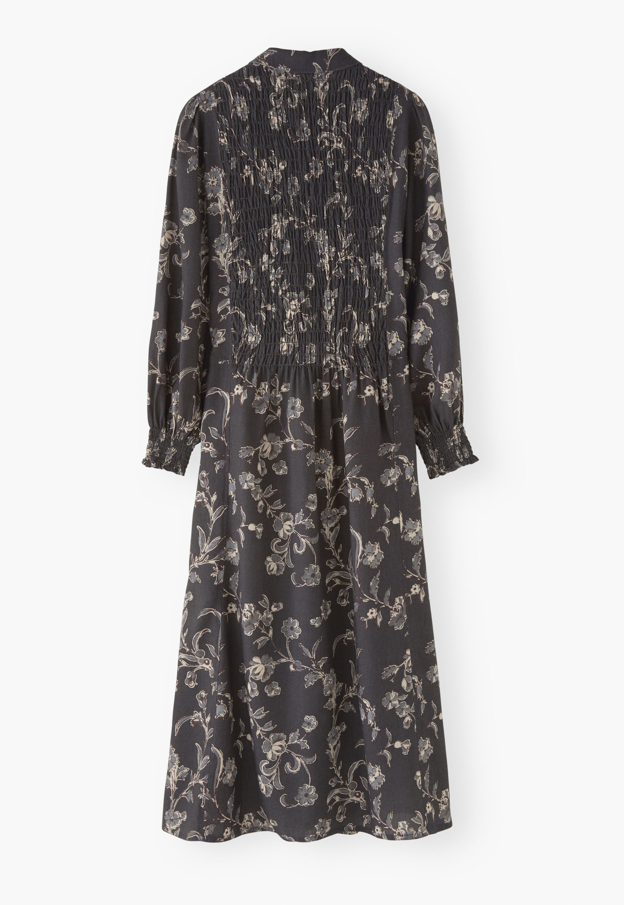Print-Kleid, Monochrom, large