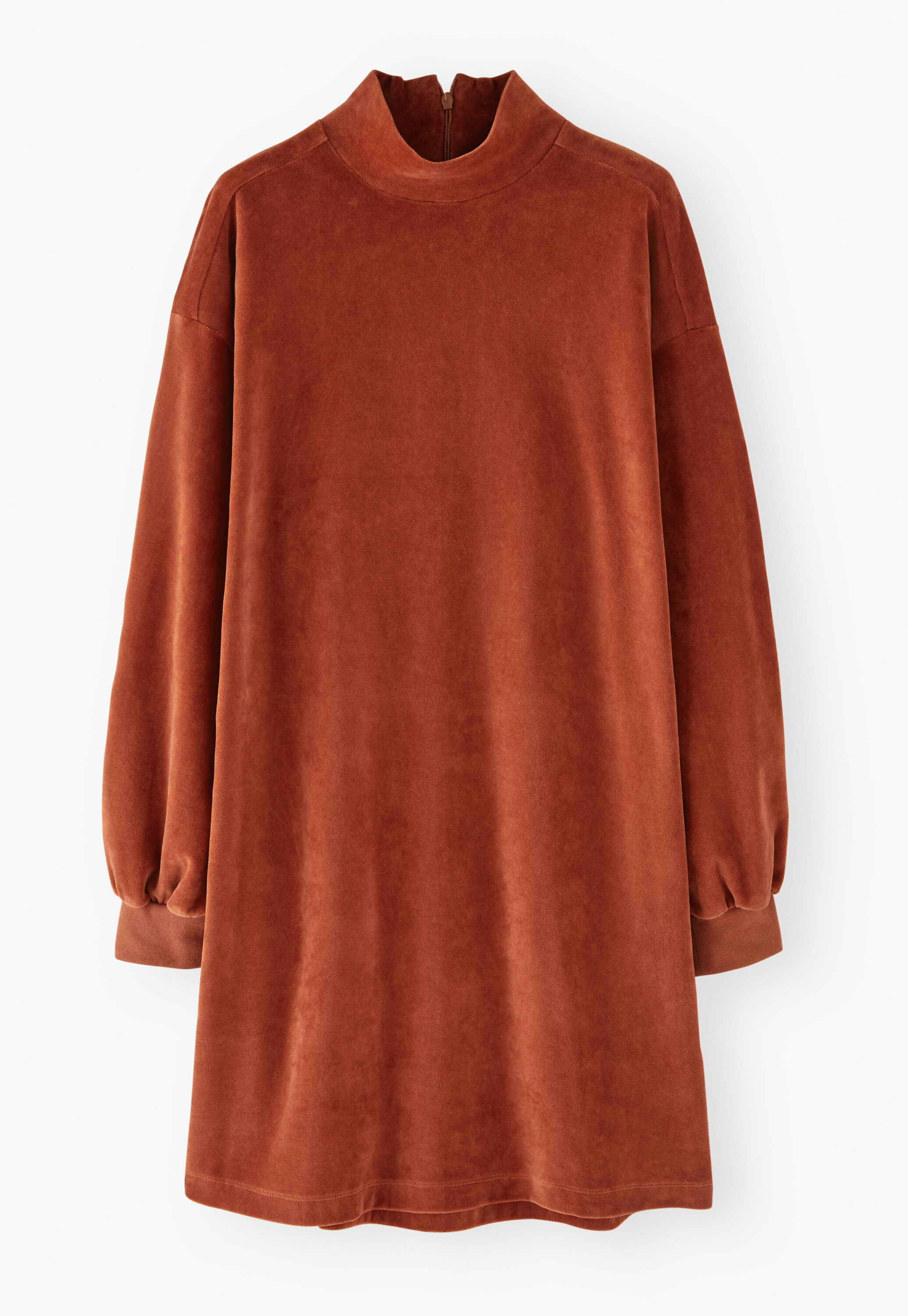 Sweatshirtkleid aus Jersey, Chili, large