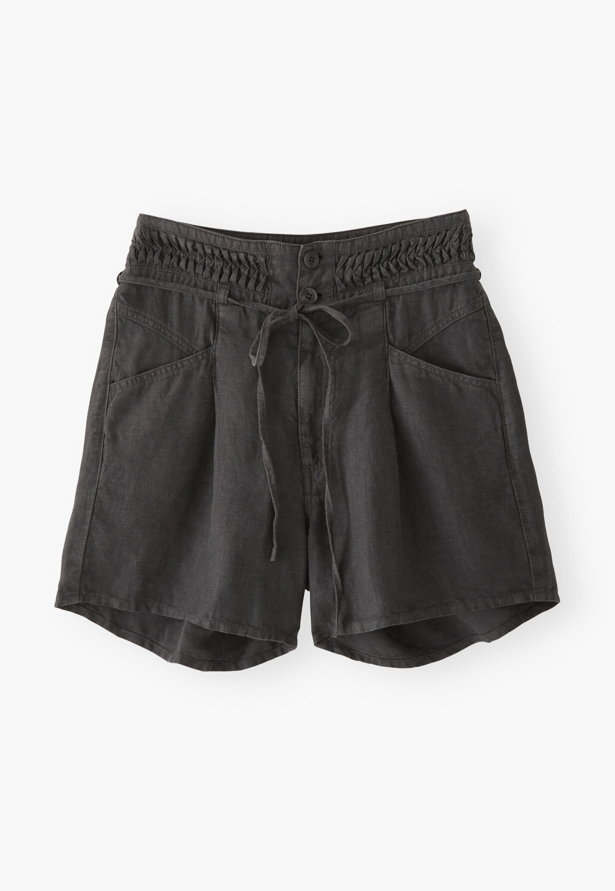 Hoch taillierte Shorts