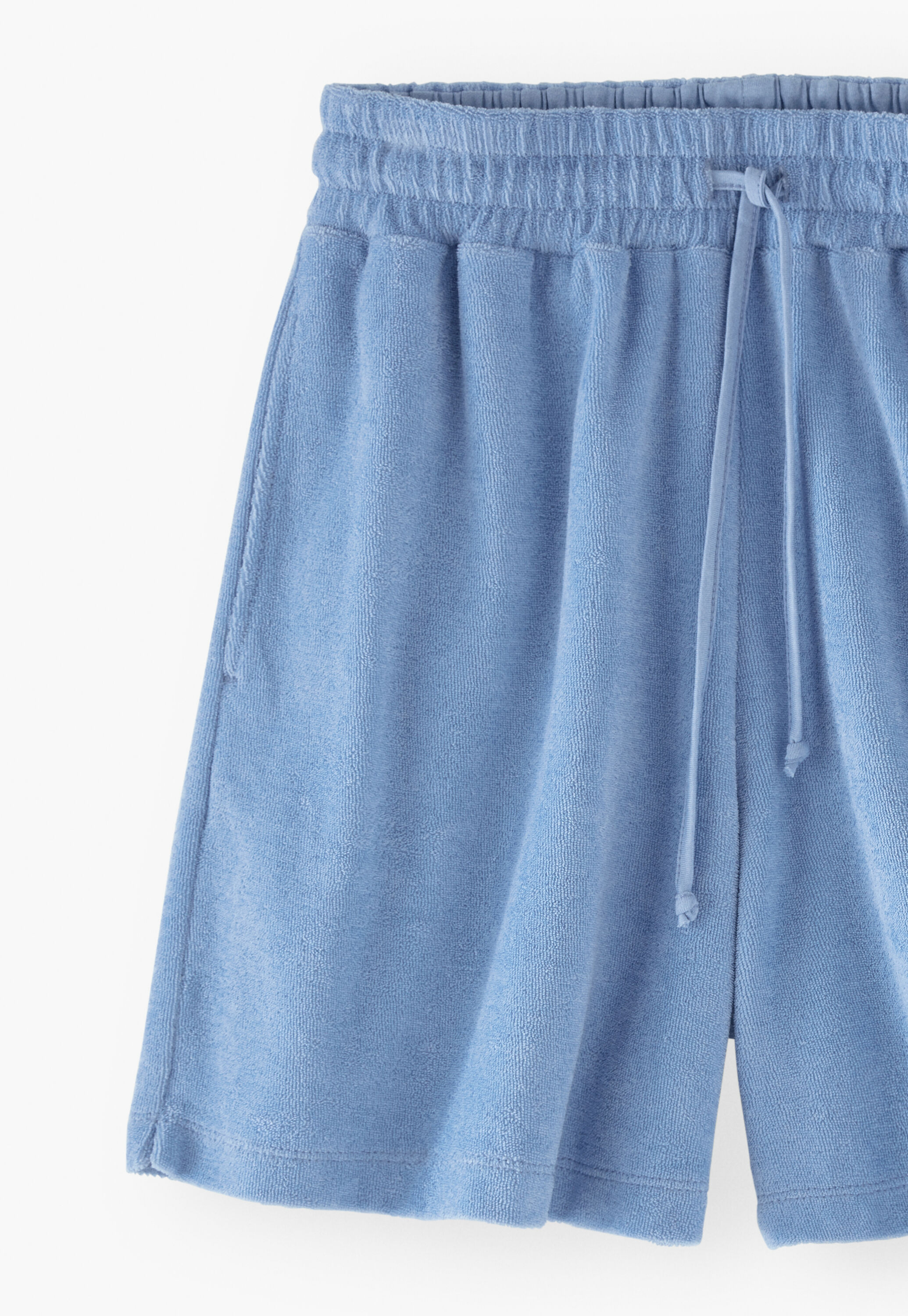 Shorts aus Frottee