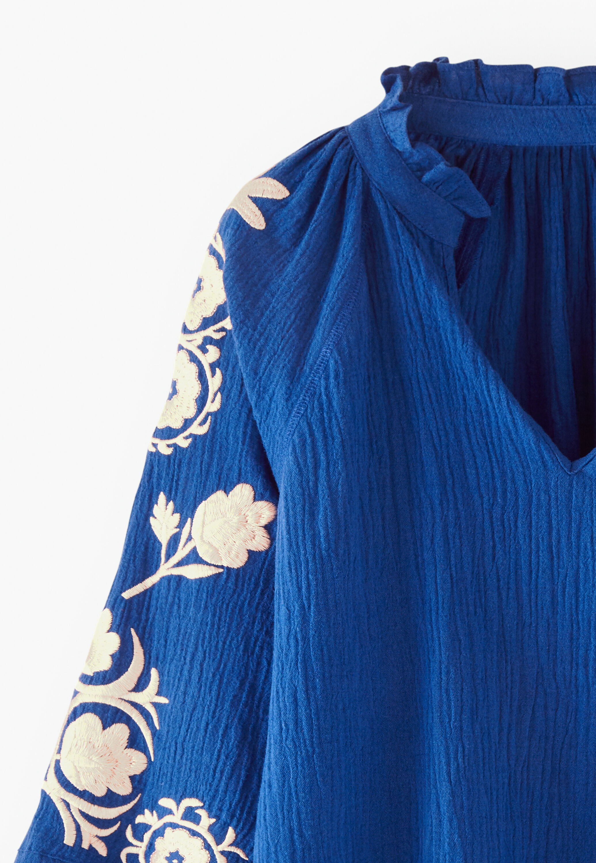 Bestickte Bluse