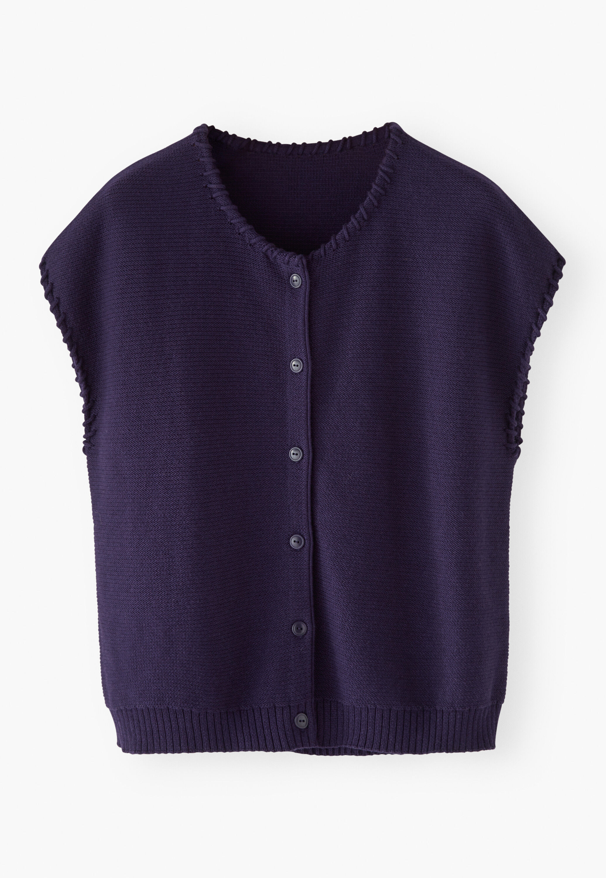 Pullover mit Knopfleiste