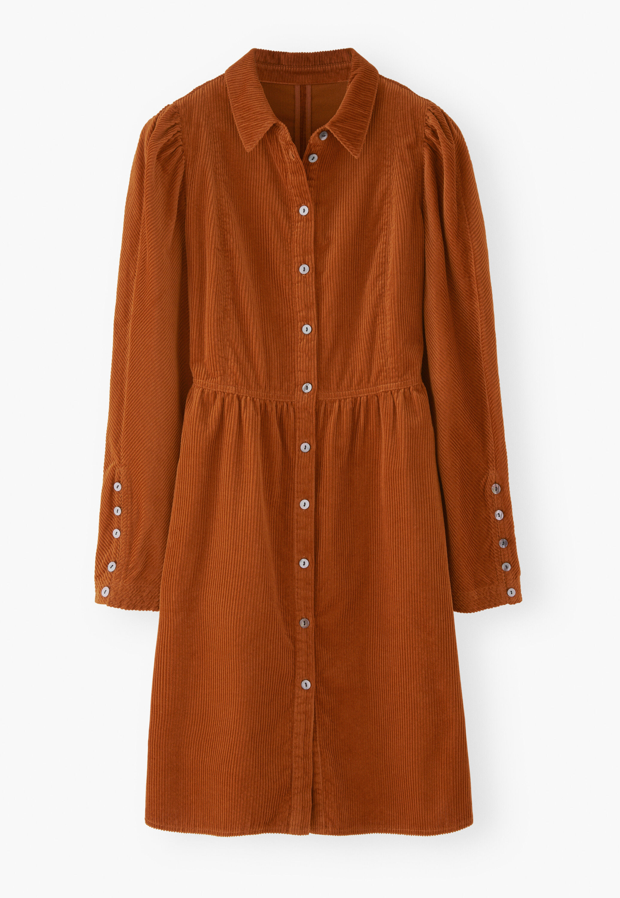 Durchgekn&ouml;pftes Kleid, Helles Kupfer, large