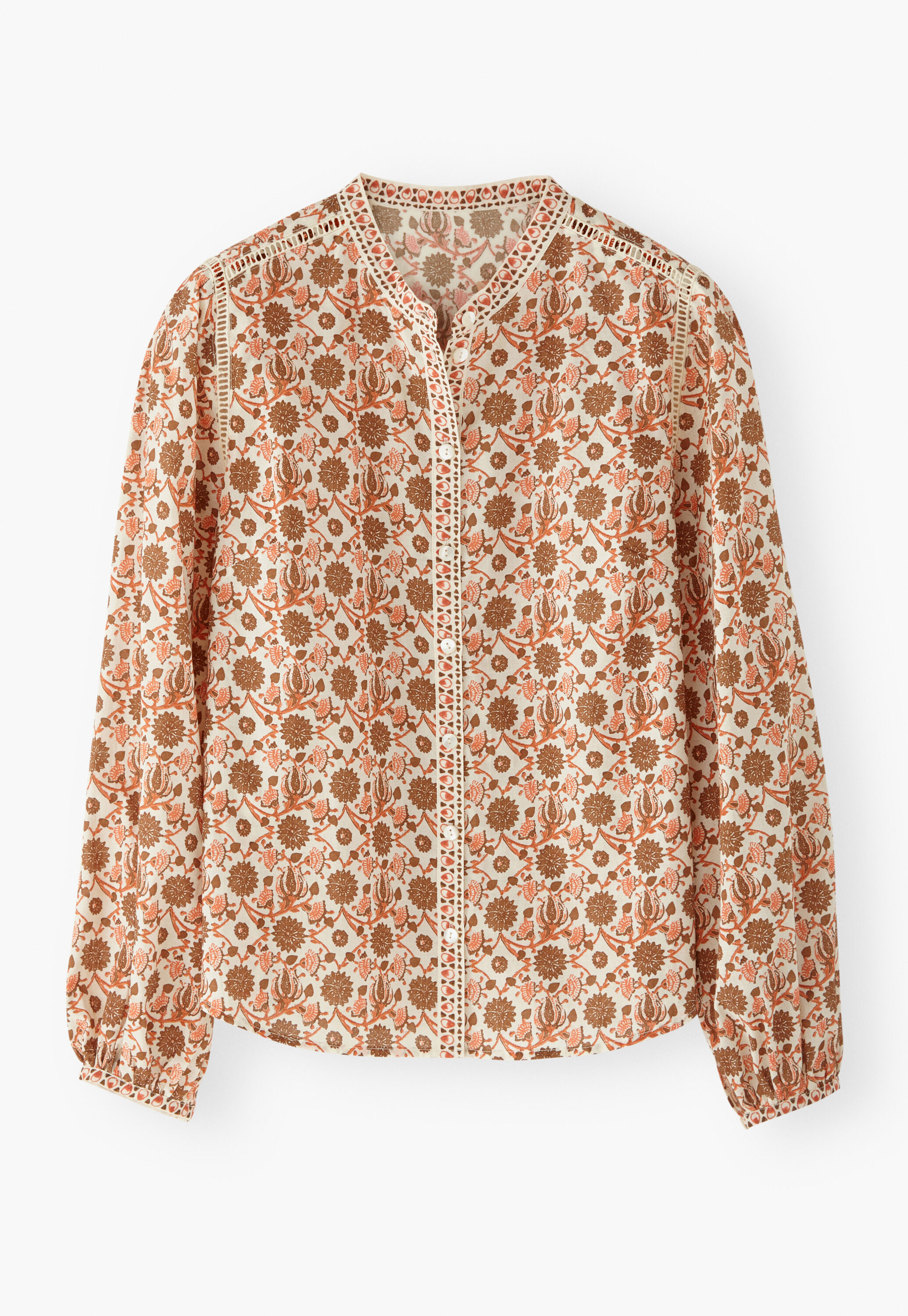 Bedruckte Bluse