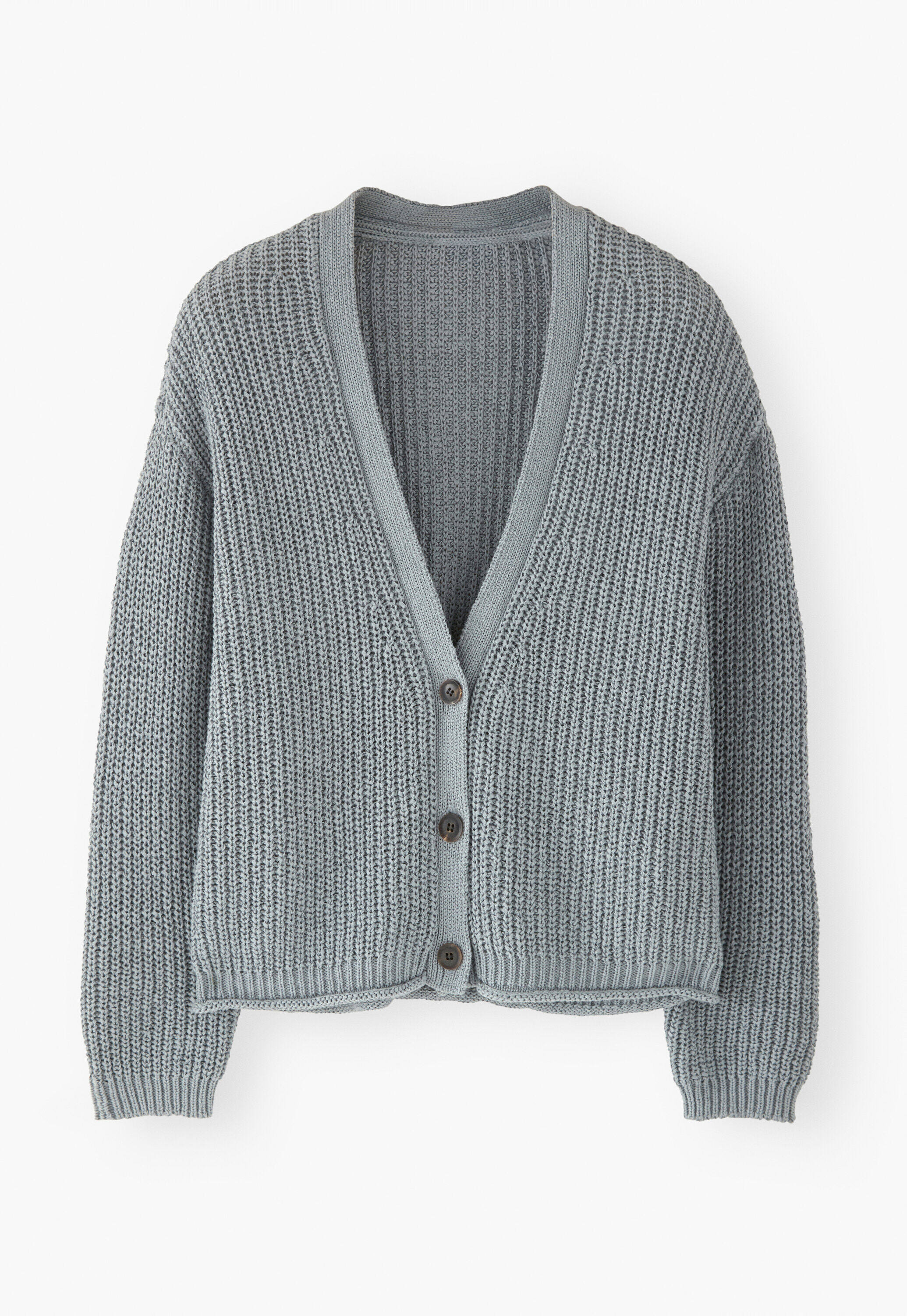 Cardigan mit V-Ausschnitt