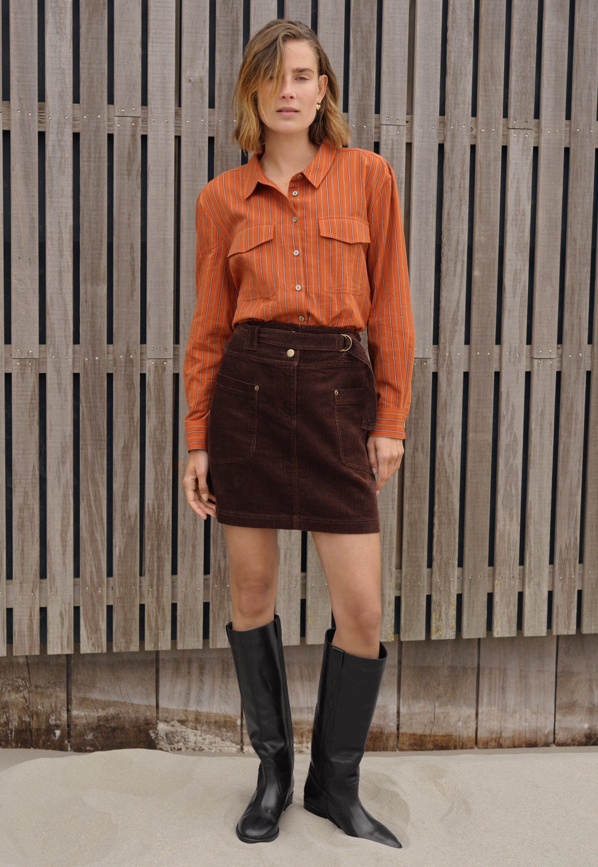 Gestreifte Bluse