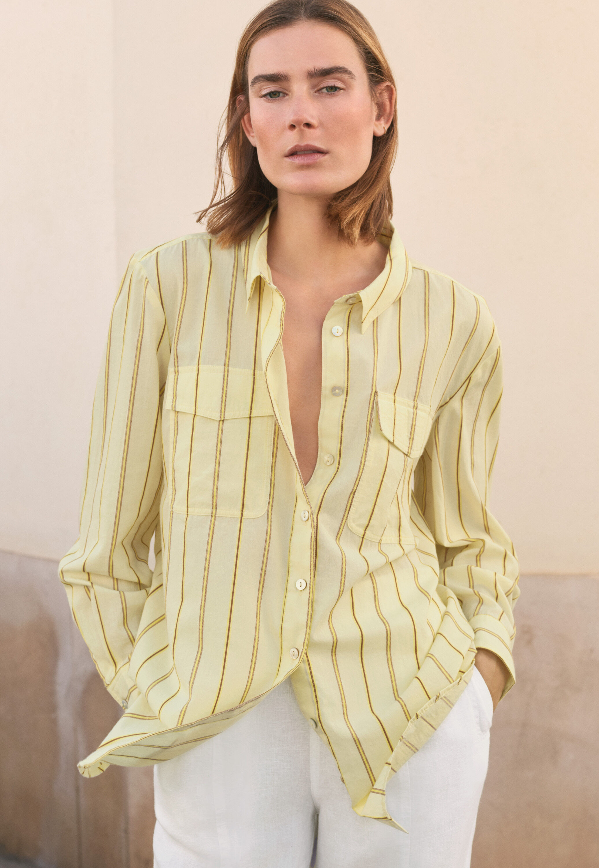 Gestreifte Bluse