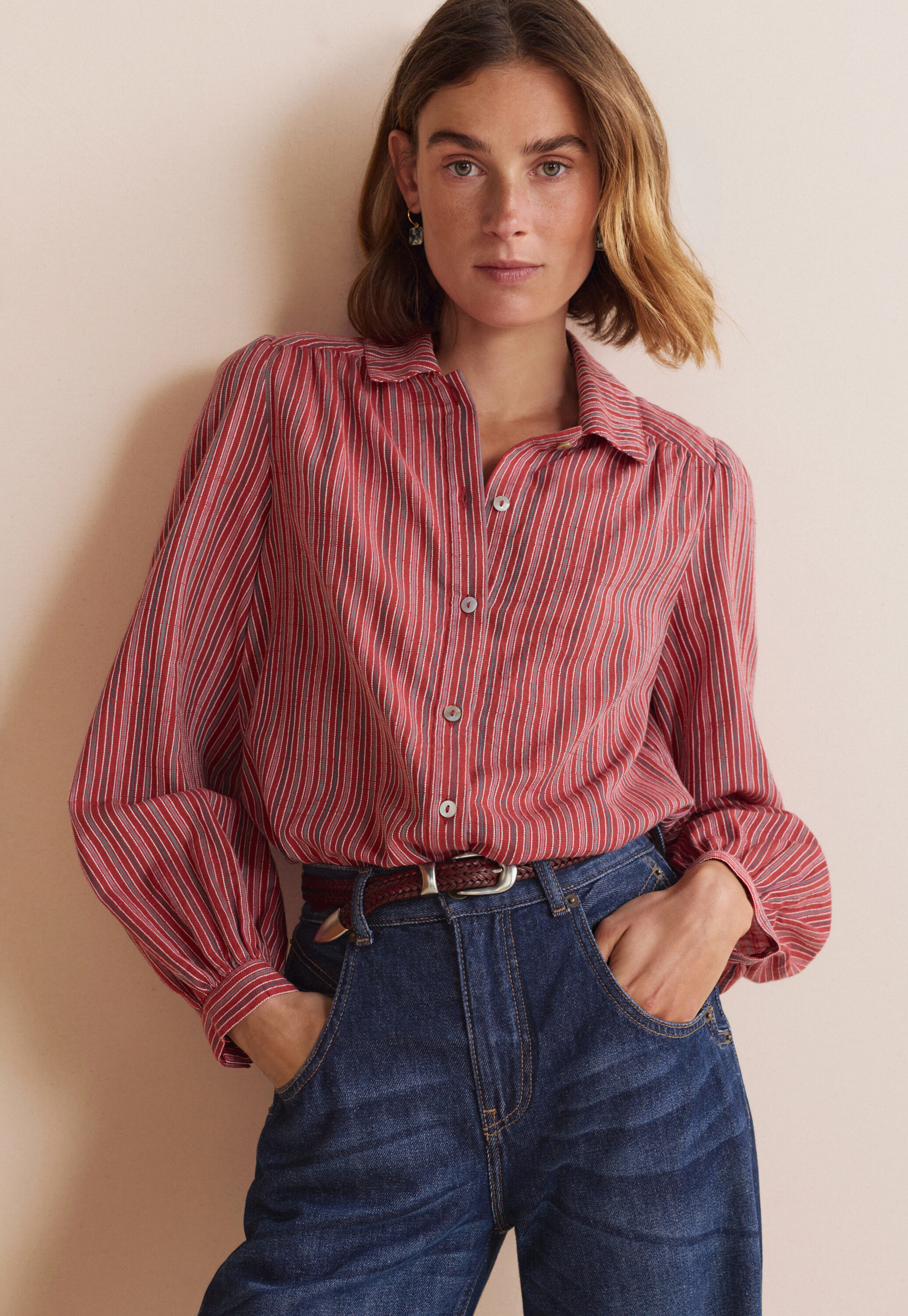 Gestreifte Bluse
