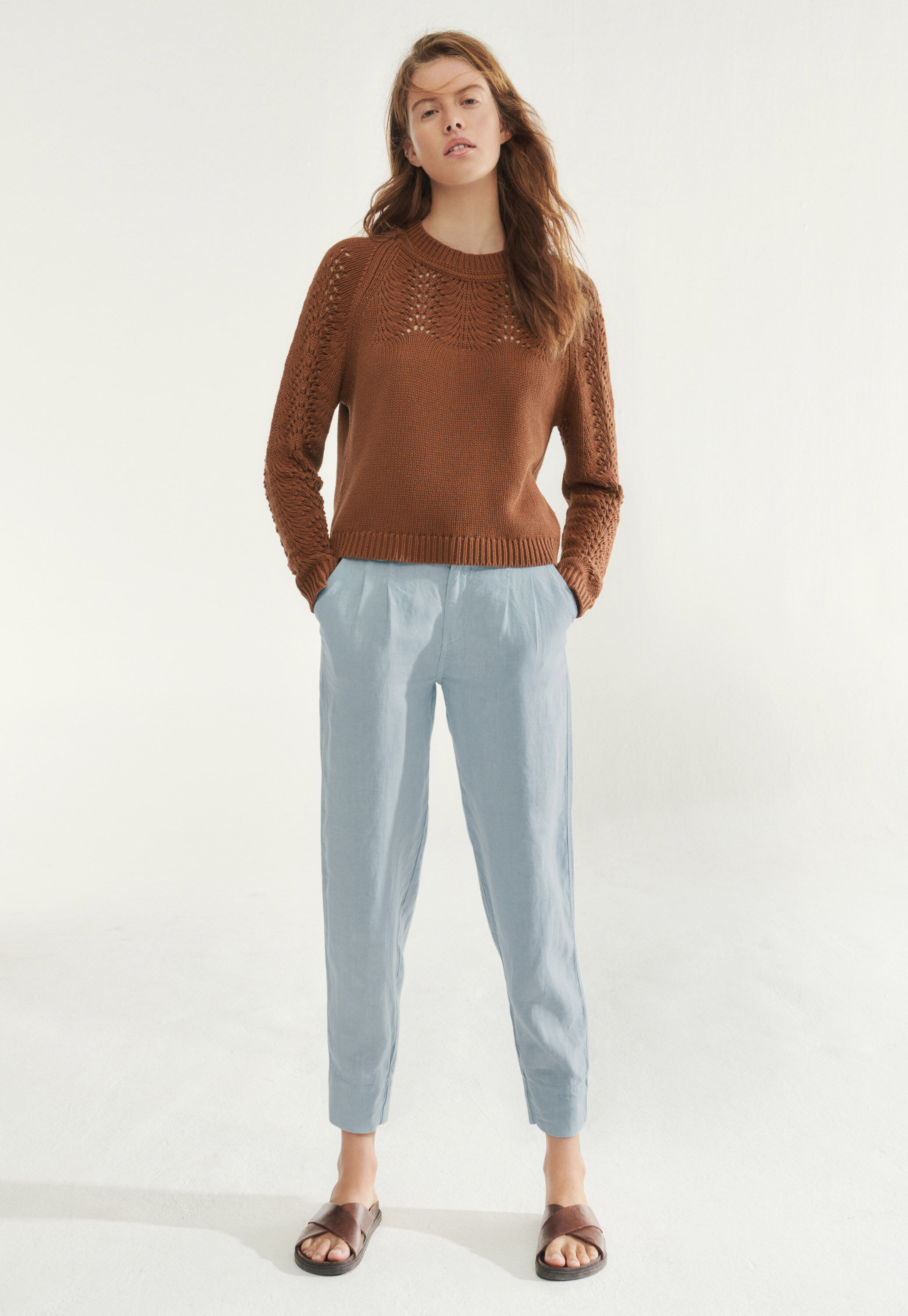 Hose im Mom-Stil