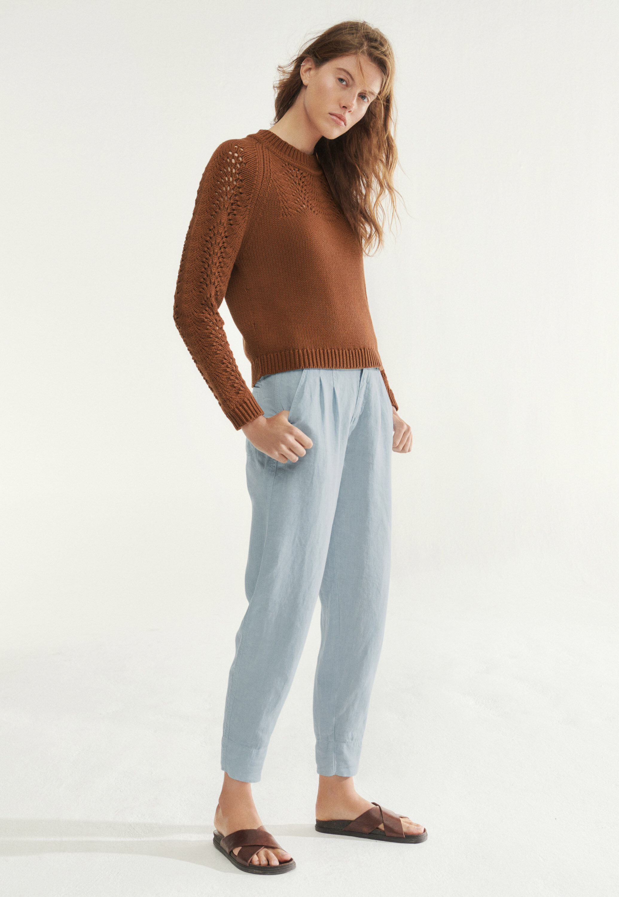 Hose im Mom-Stil