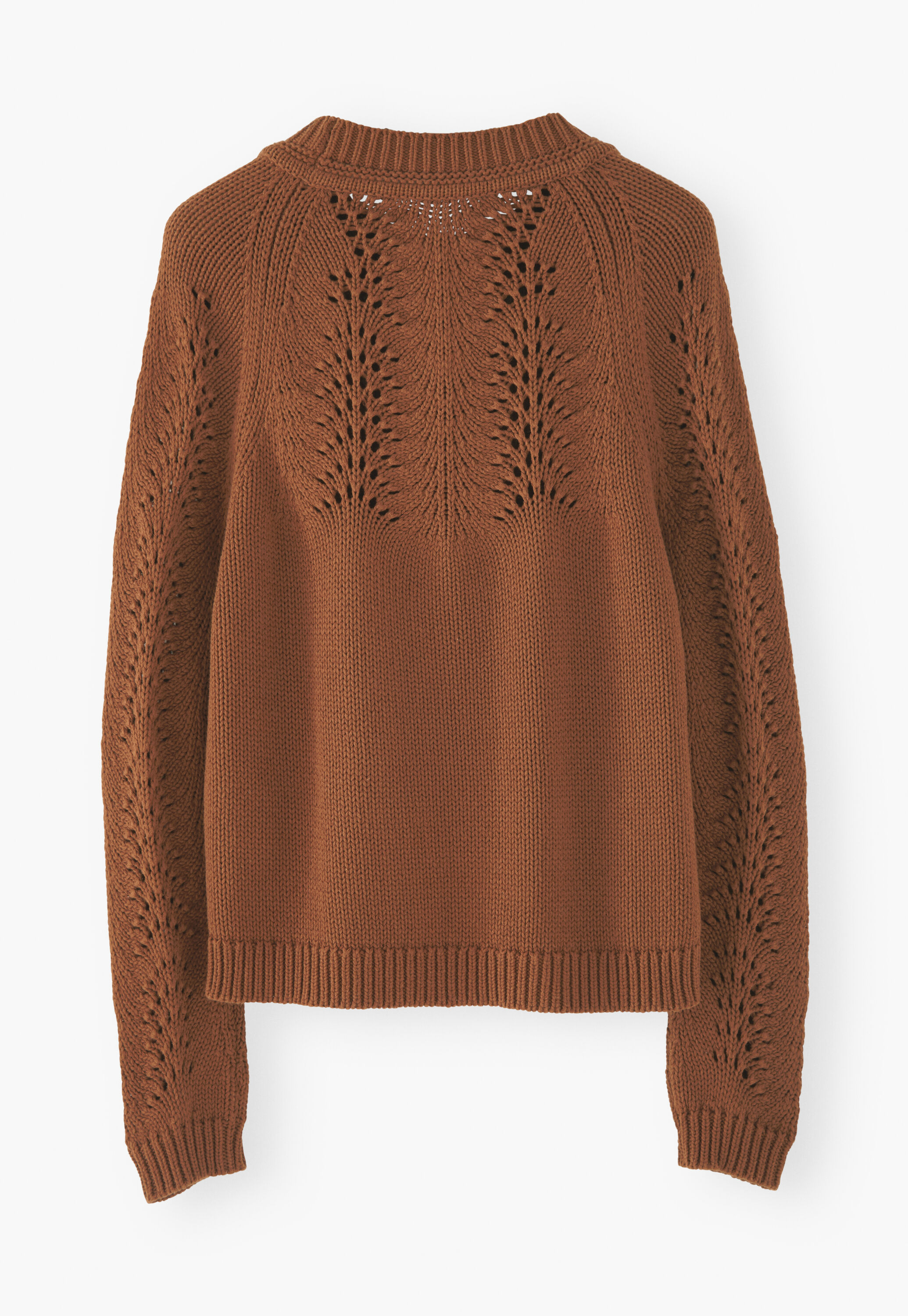 Pullover mit eingestricktem Muster