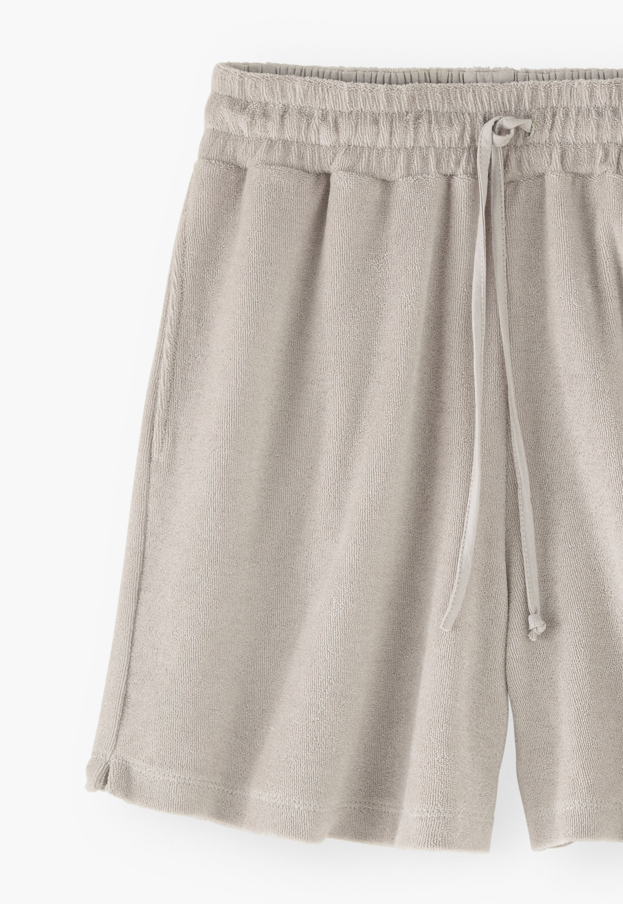 Shorts aus Frottee