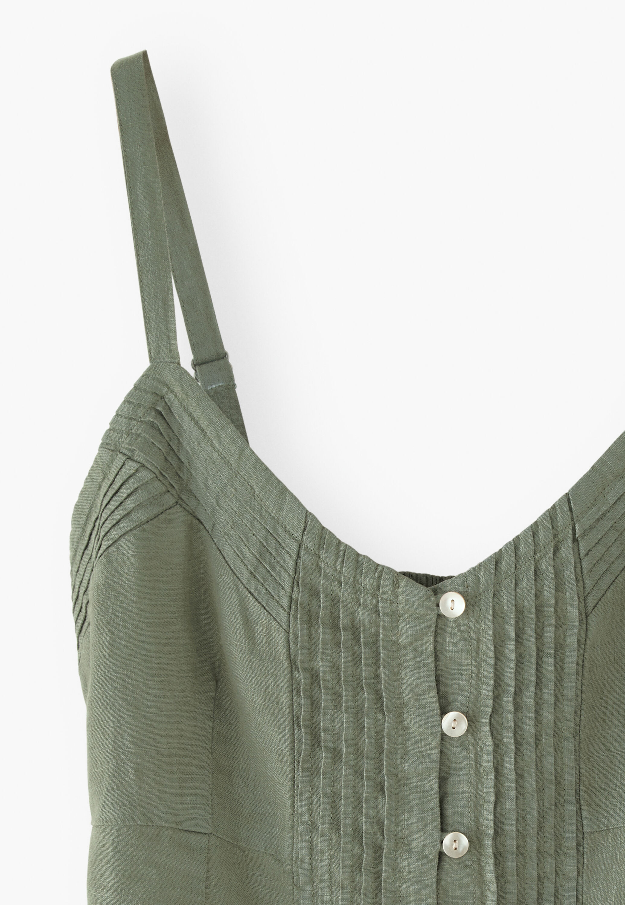 Camisole mit Biesen
