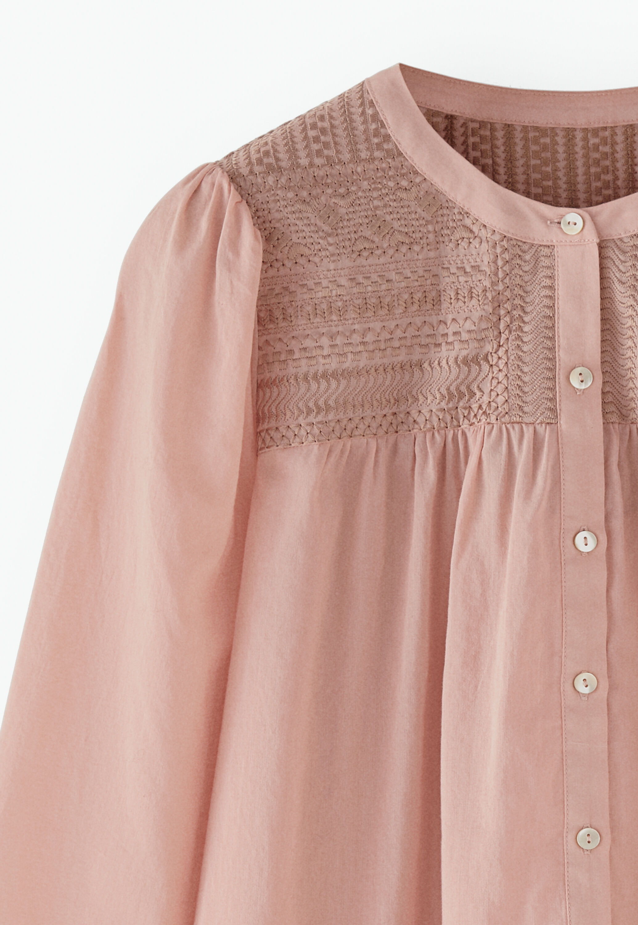Bestickte Bluse