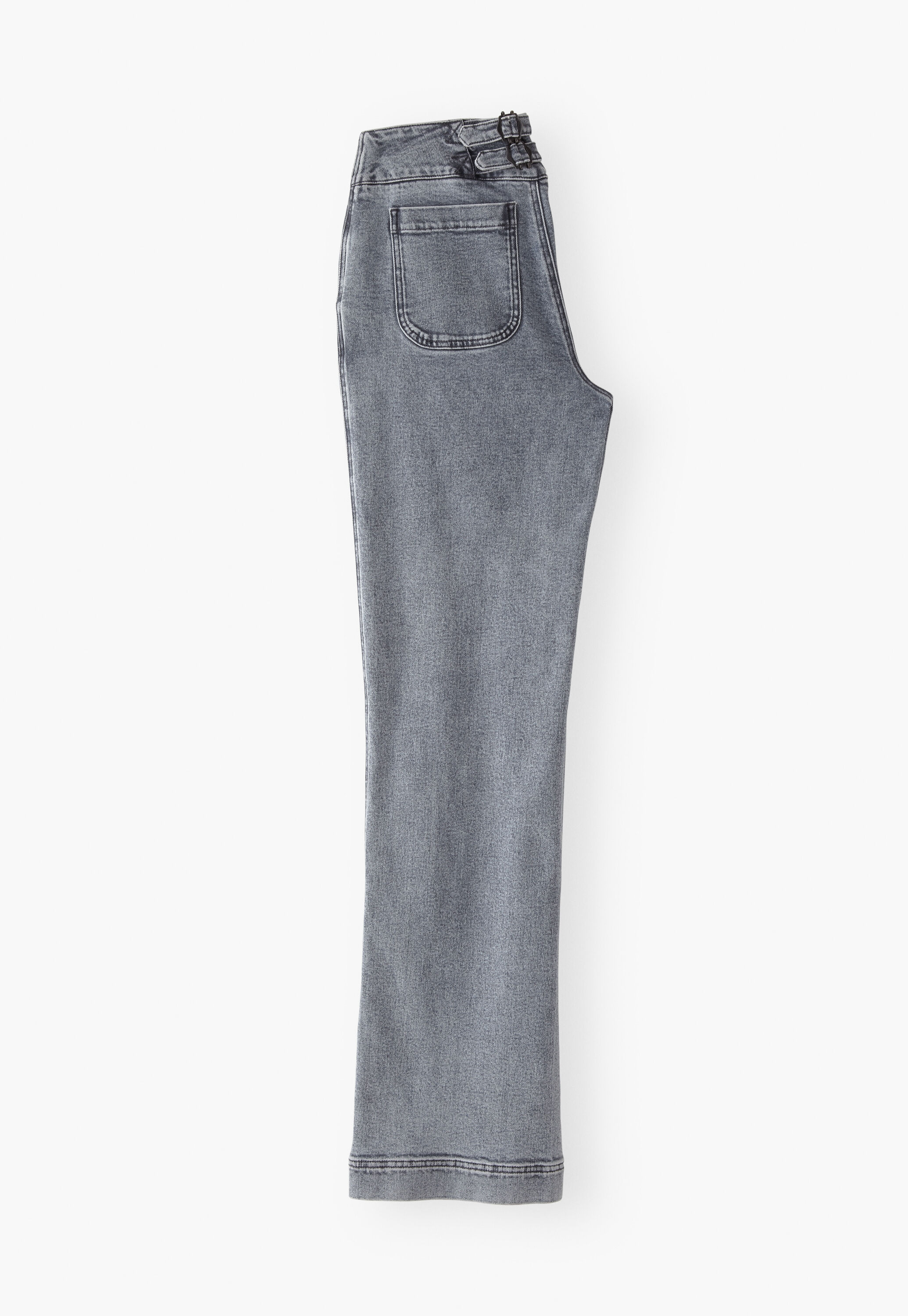 Jeans mit weitem Bein