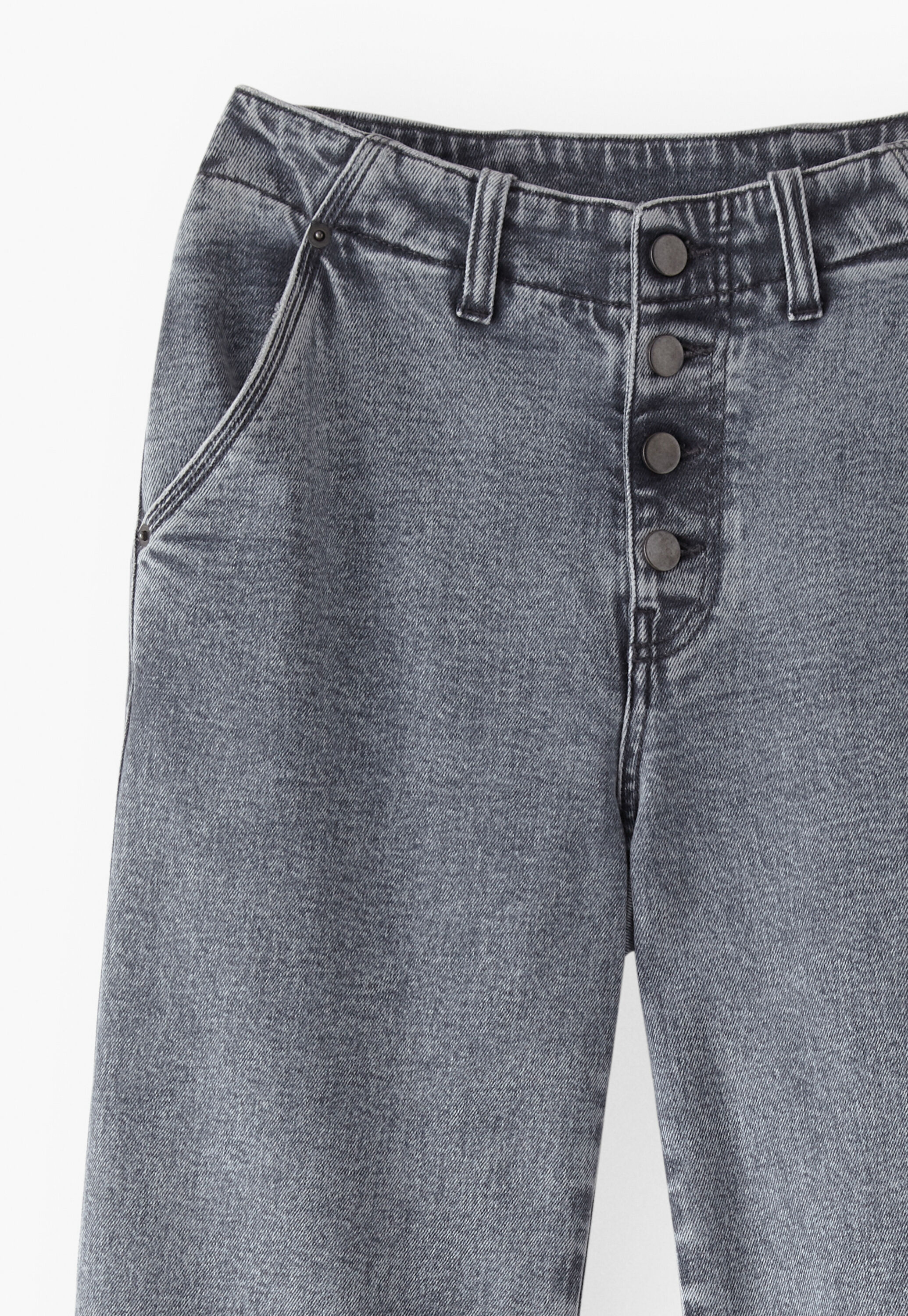 Jeans mit weitem Bein