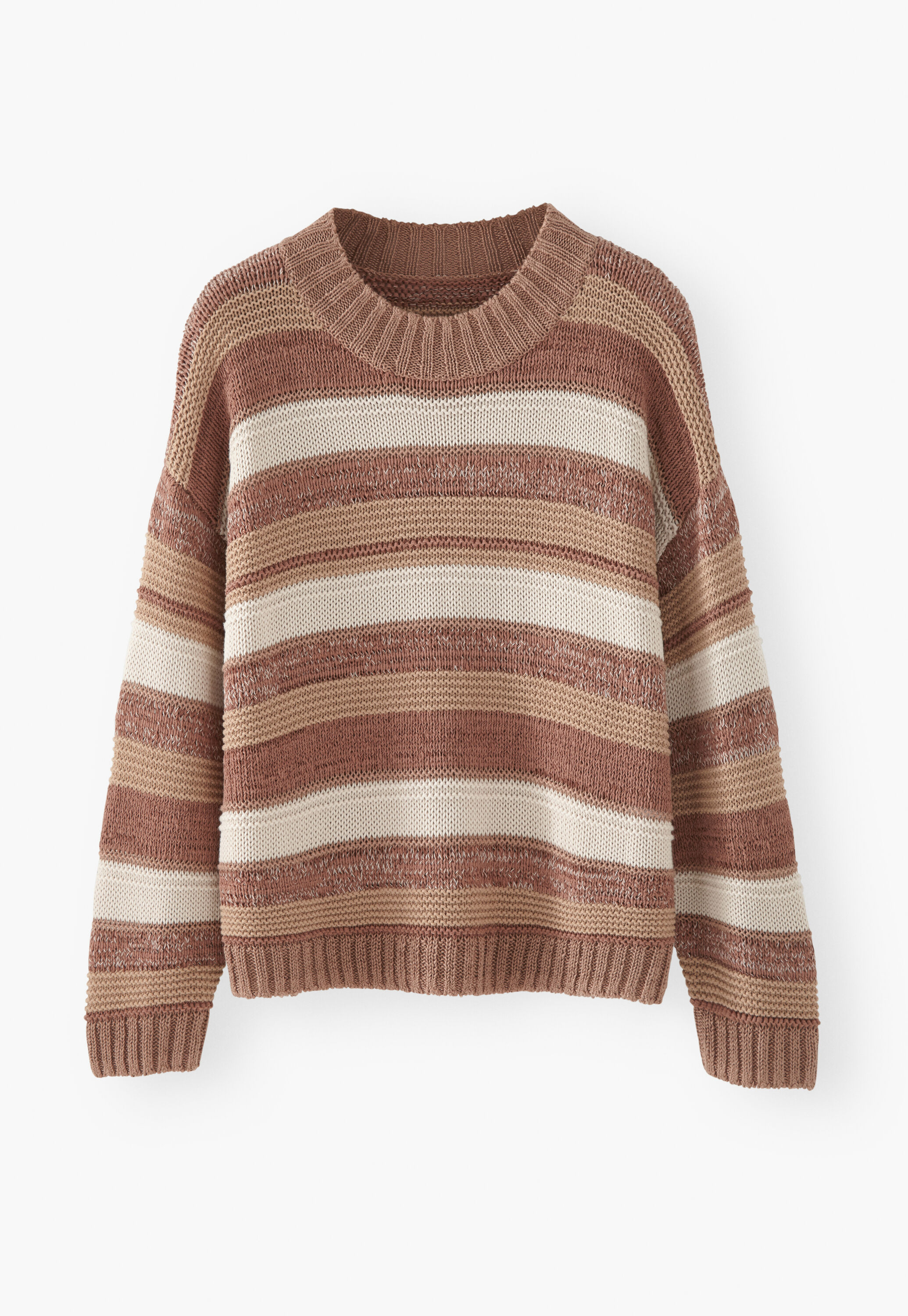 Gestreifter Pullover
