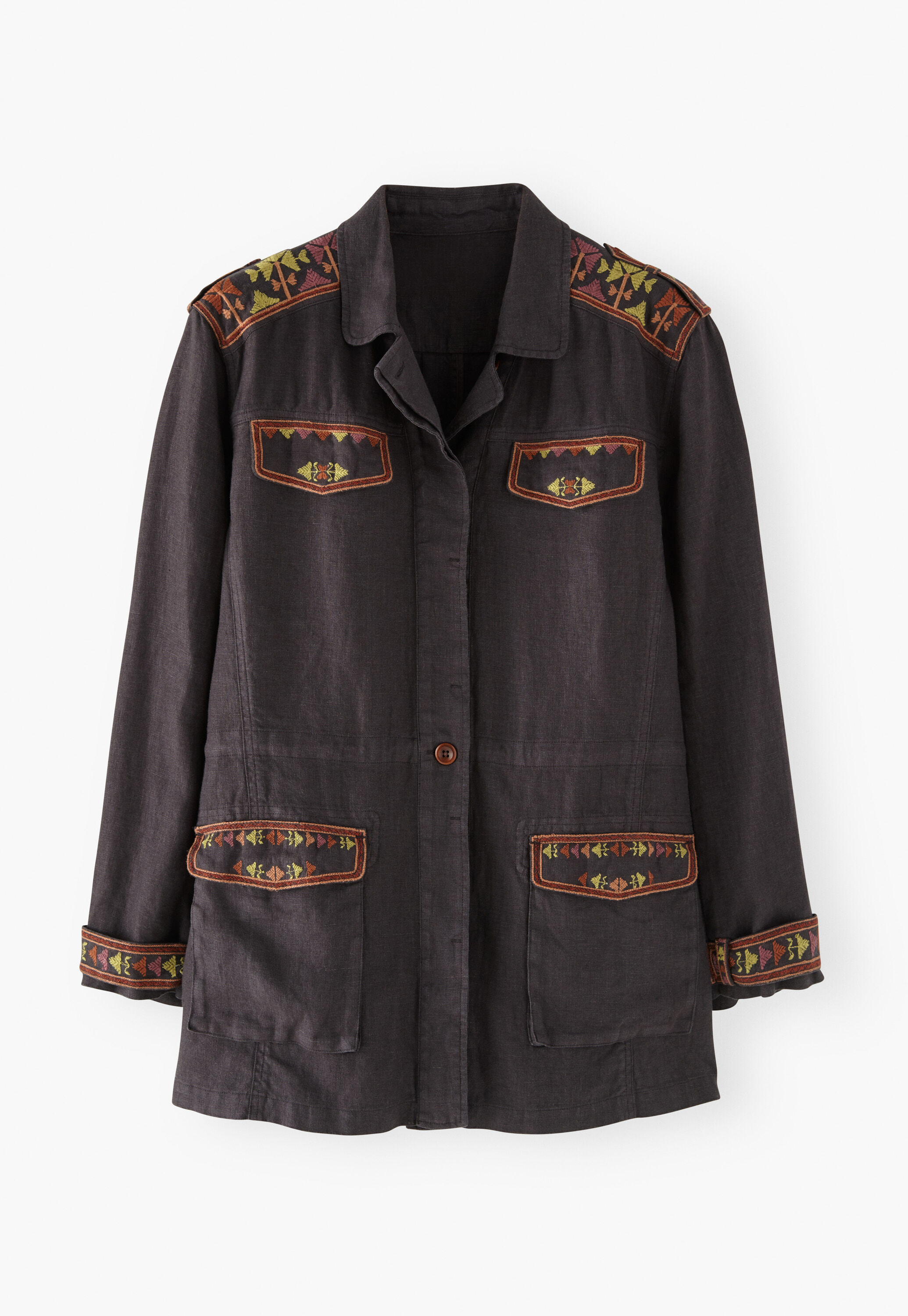 Bestickte Jacke
