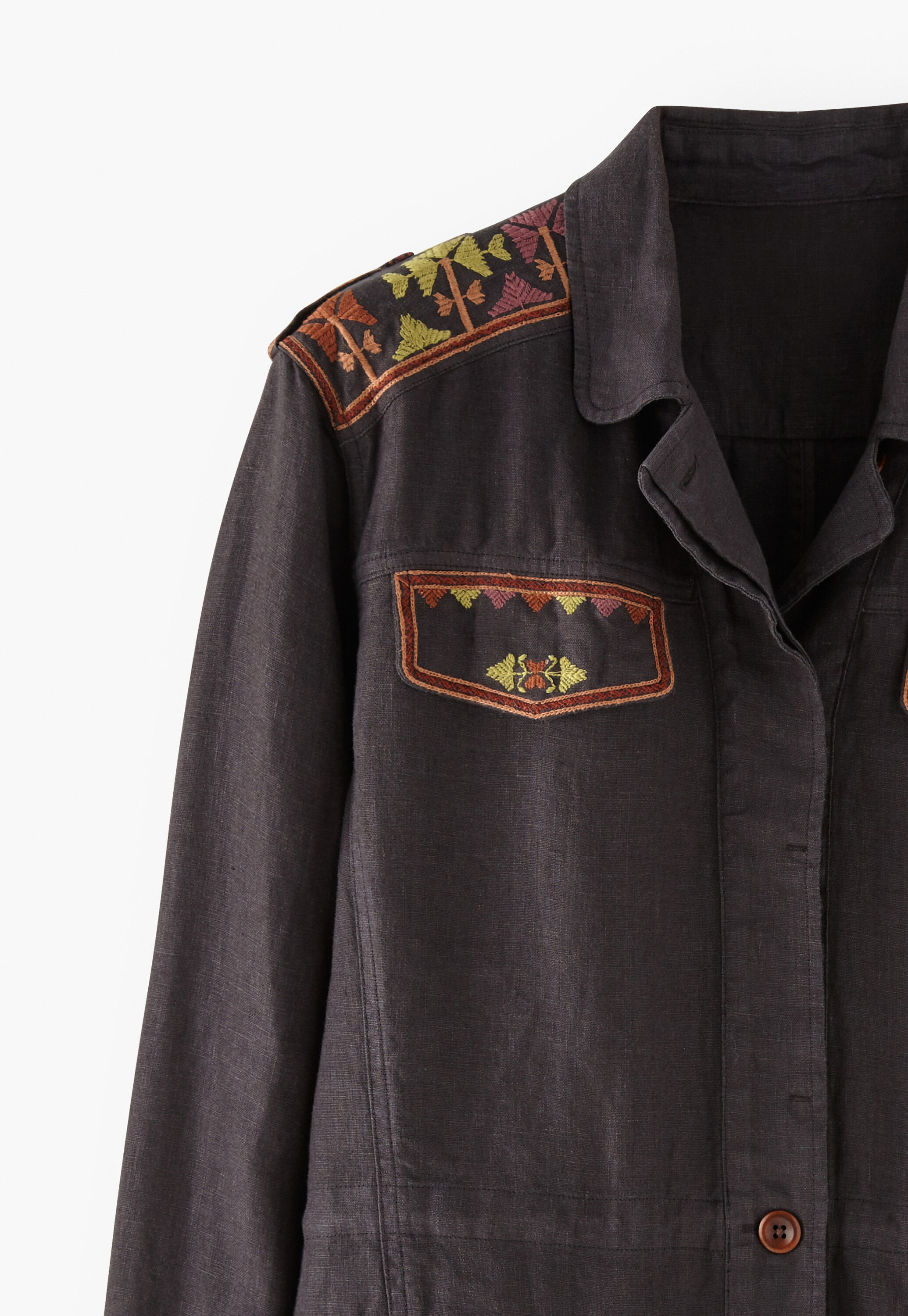 Bestickte Jacke