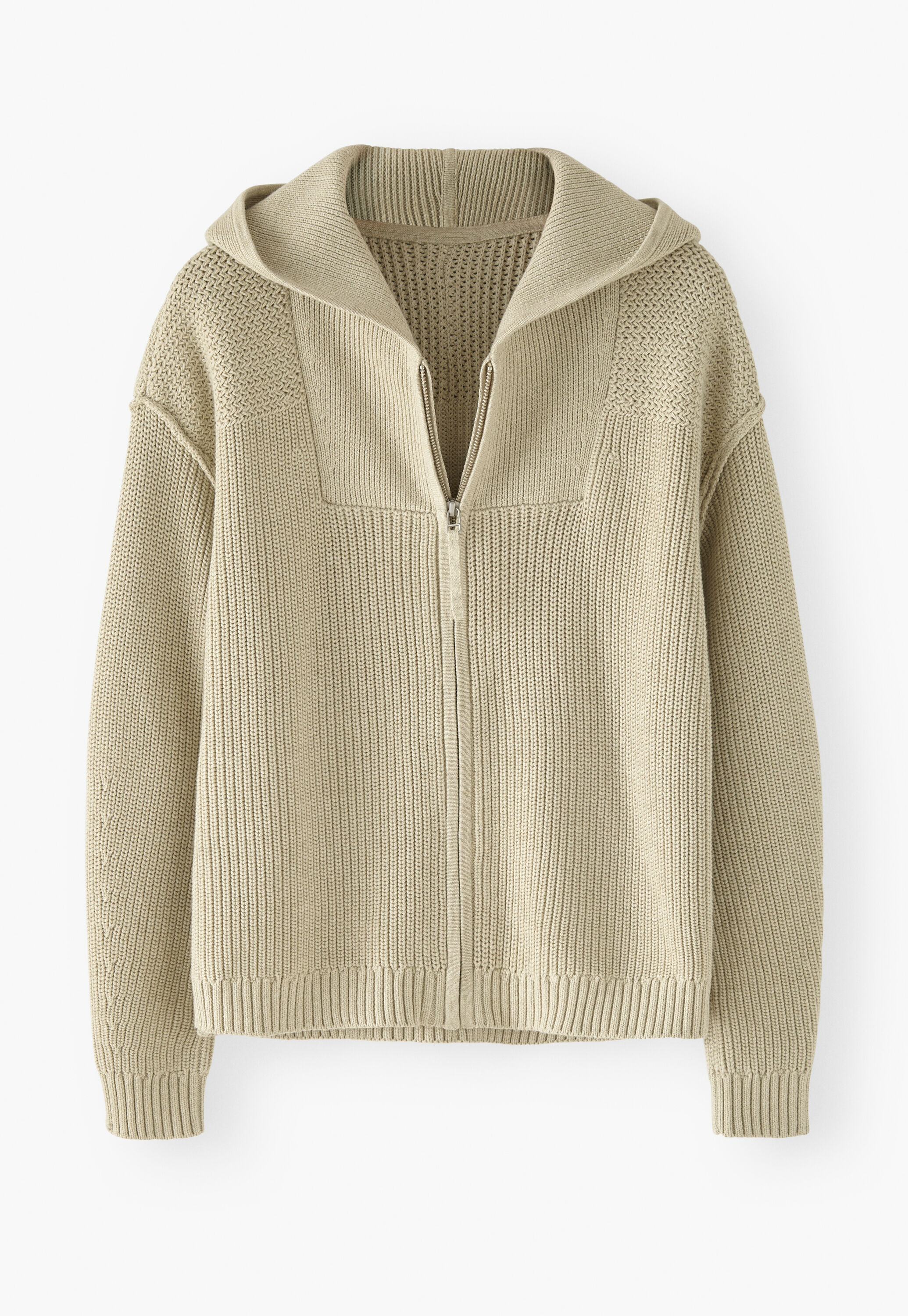 Strick-Hoodie