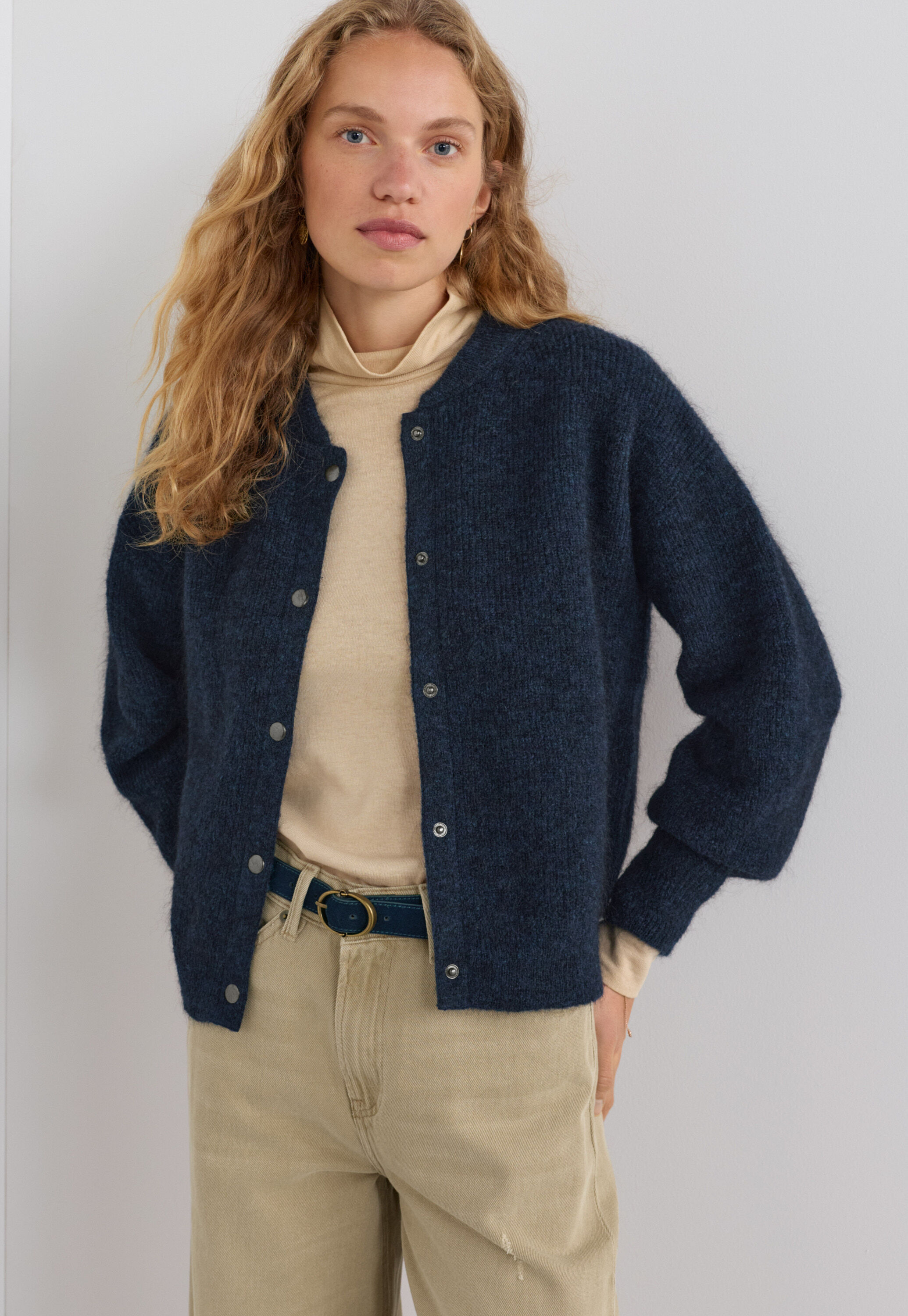 Bestickte Steppjacke