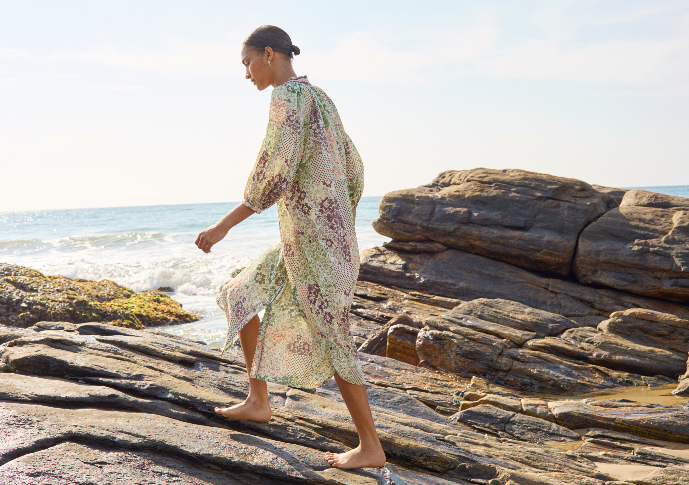 Patchwork-Print-Kaftan