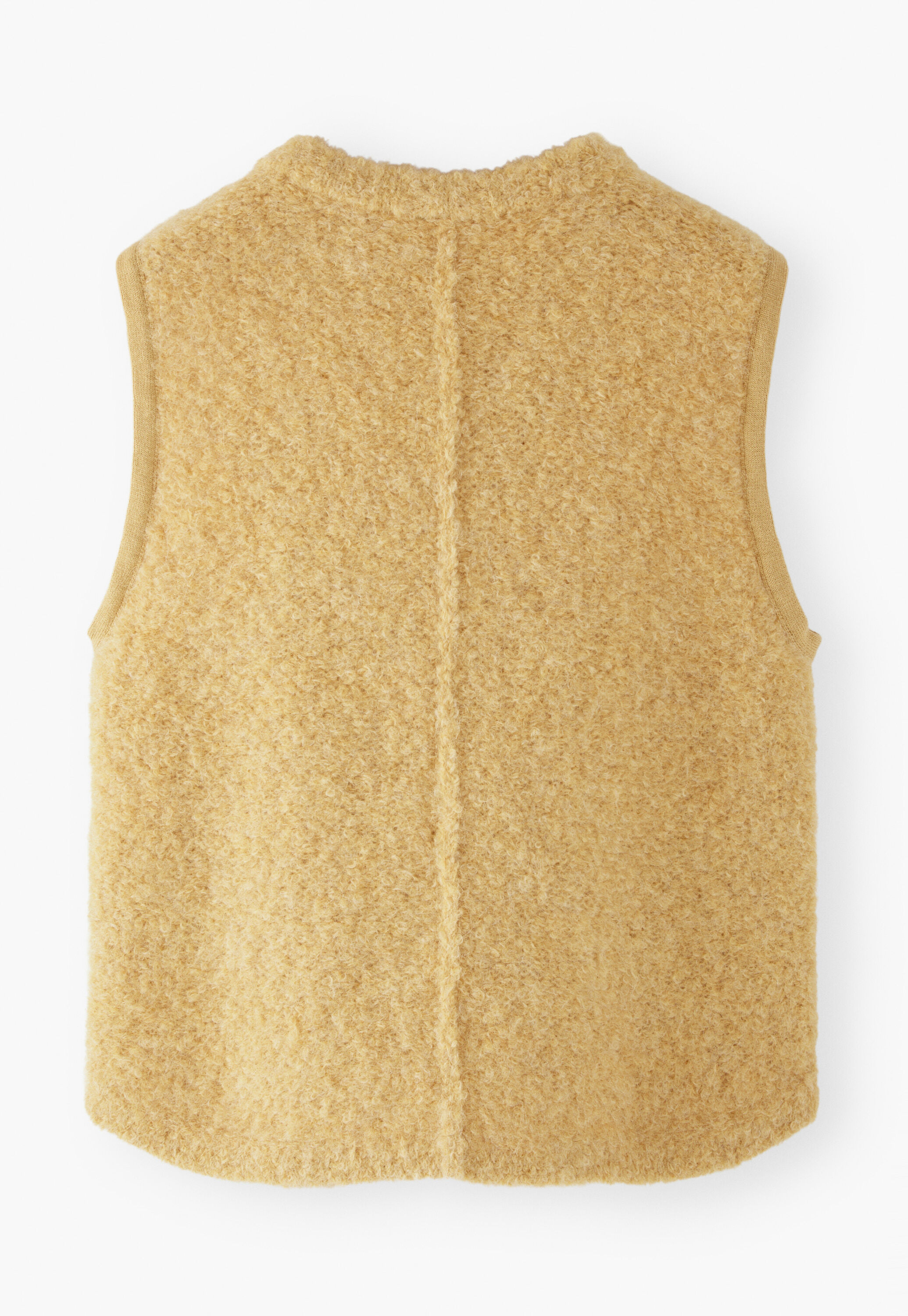 Strickweste, Sandgelb, large