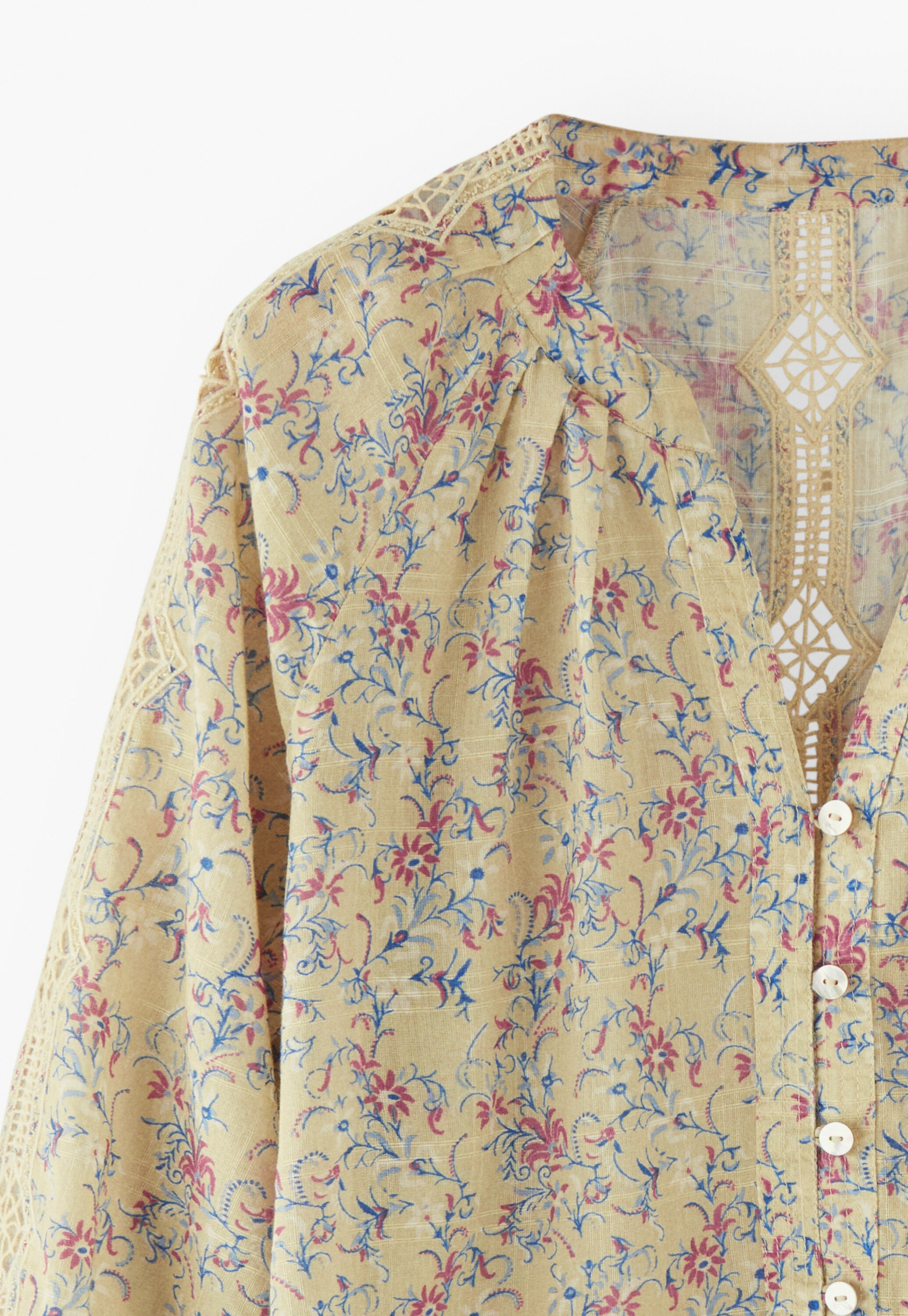 Bedruckte Bluse