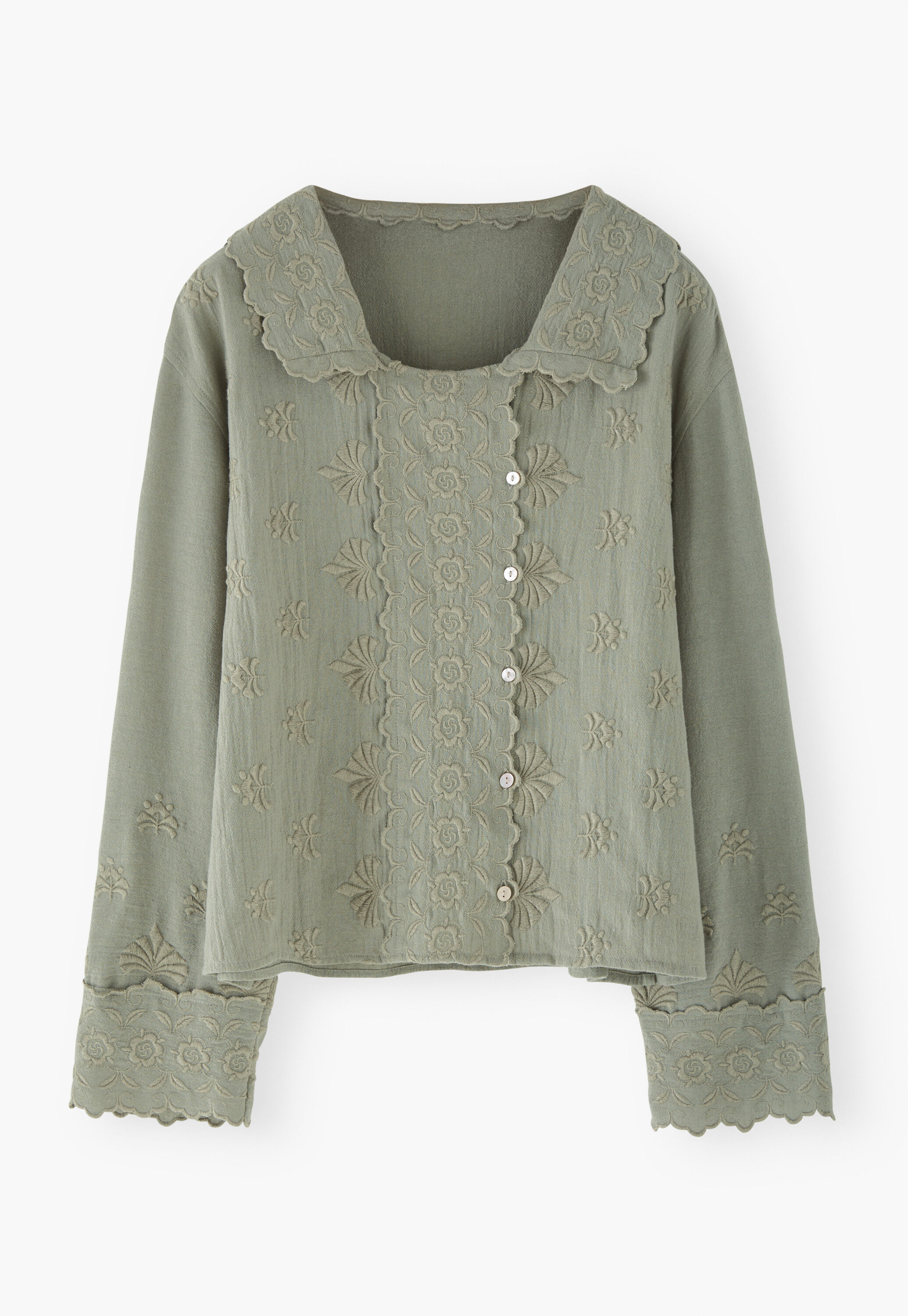 Bestickte Bluse