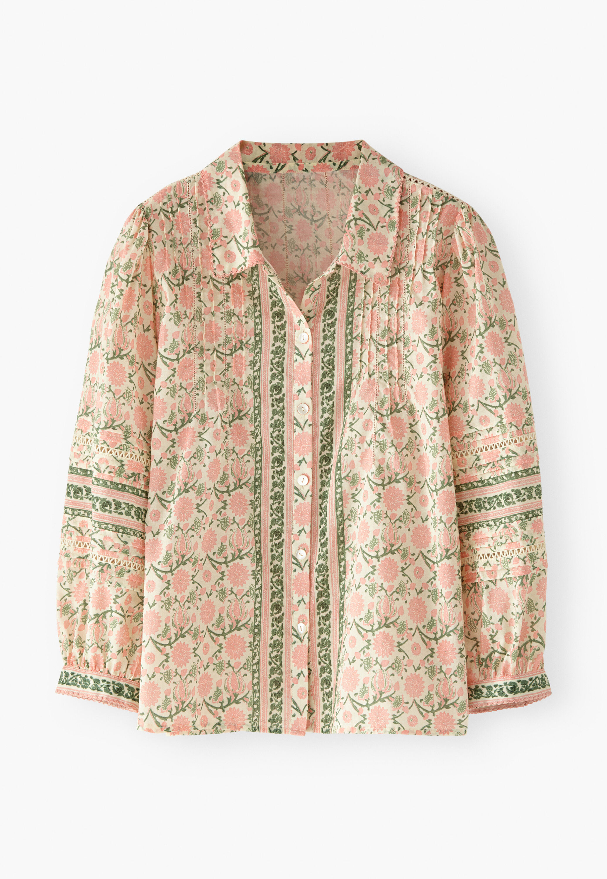 Bluse mit Print