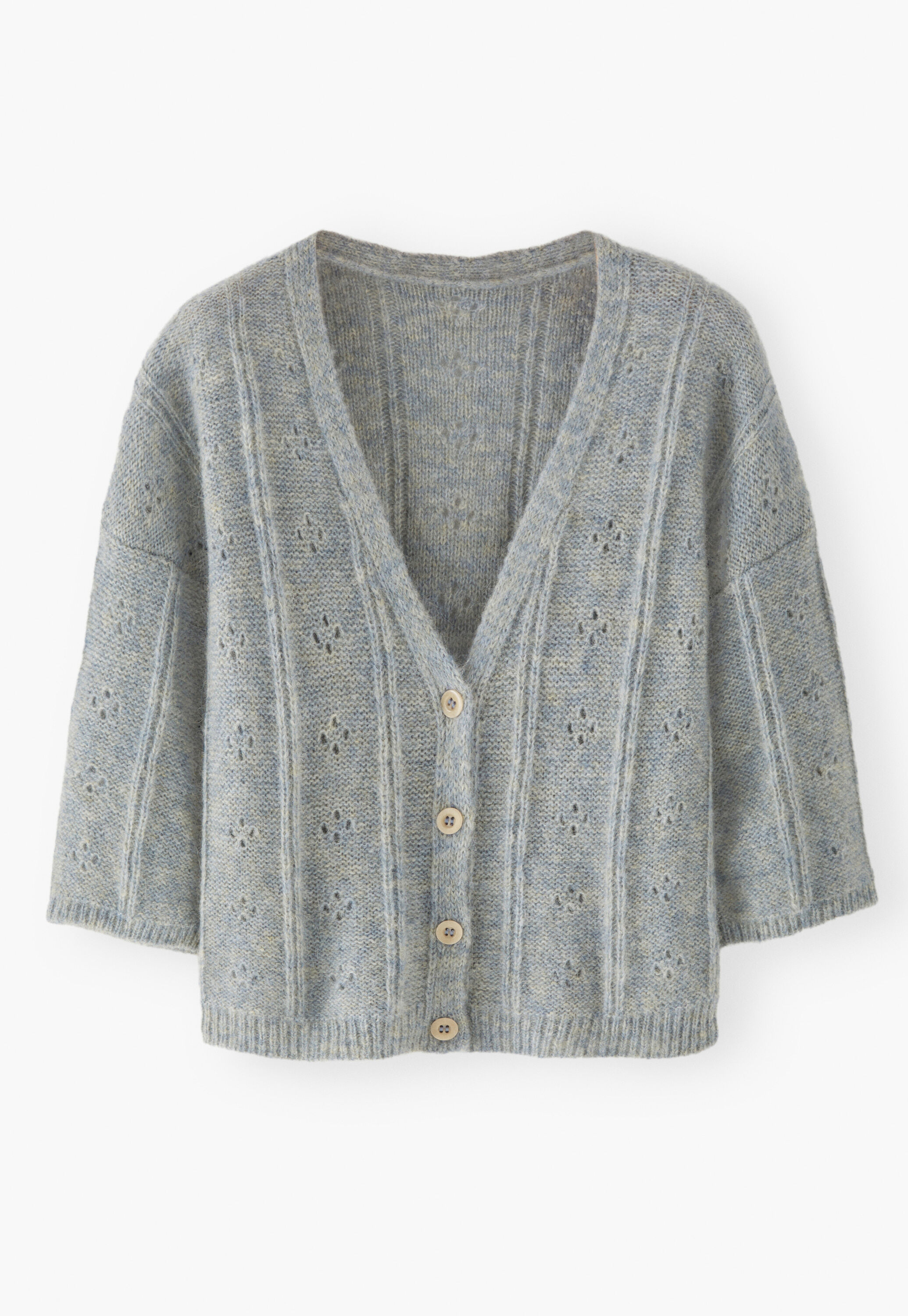 V-Ausschnitt-Cardigan