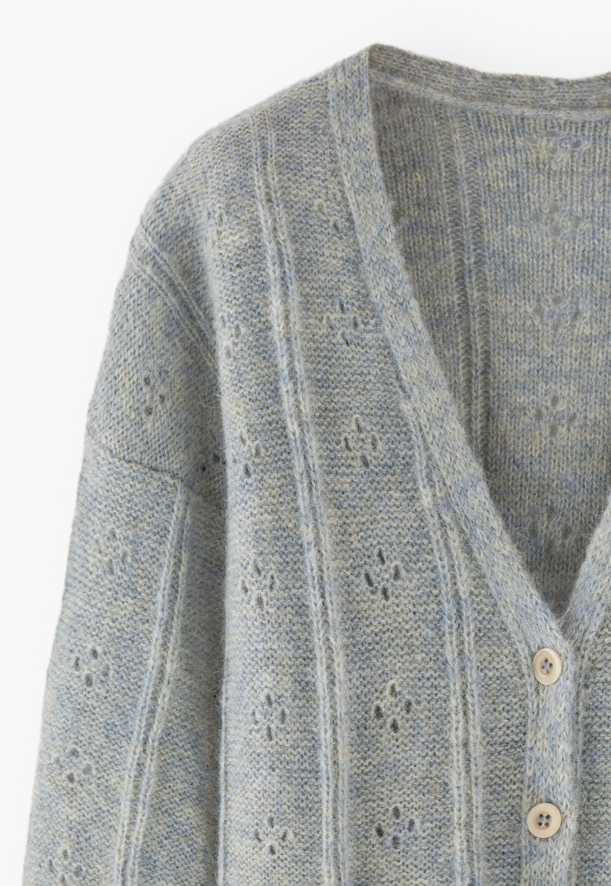 V-Ausschnitt-Cardigan