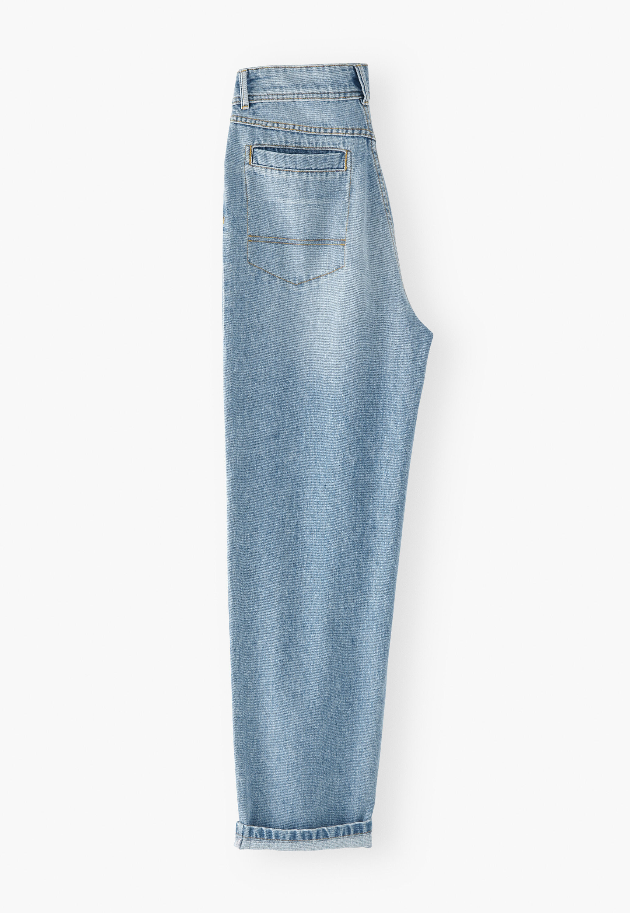 Mom Jeans, Mittlere Waschung, large